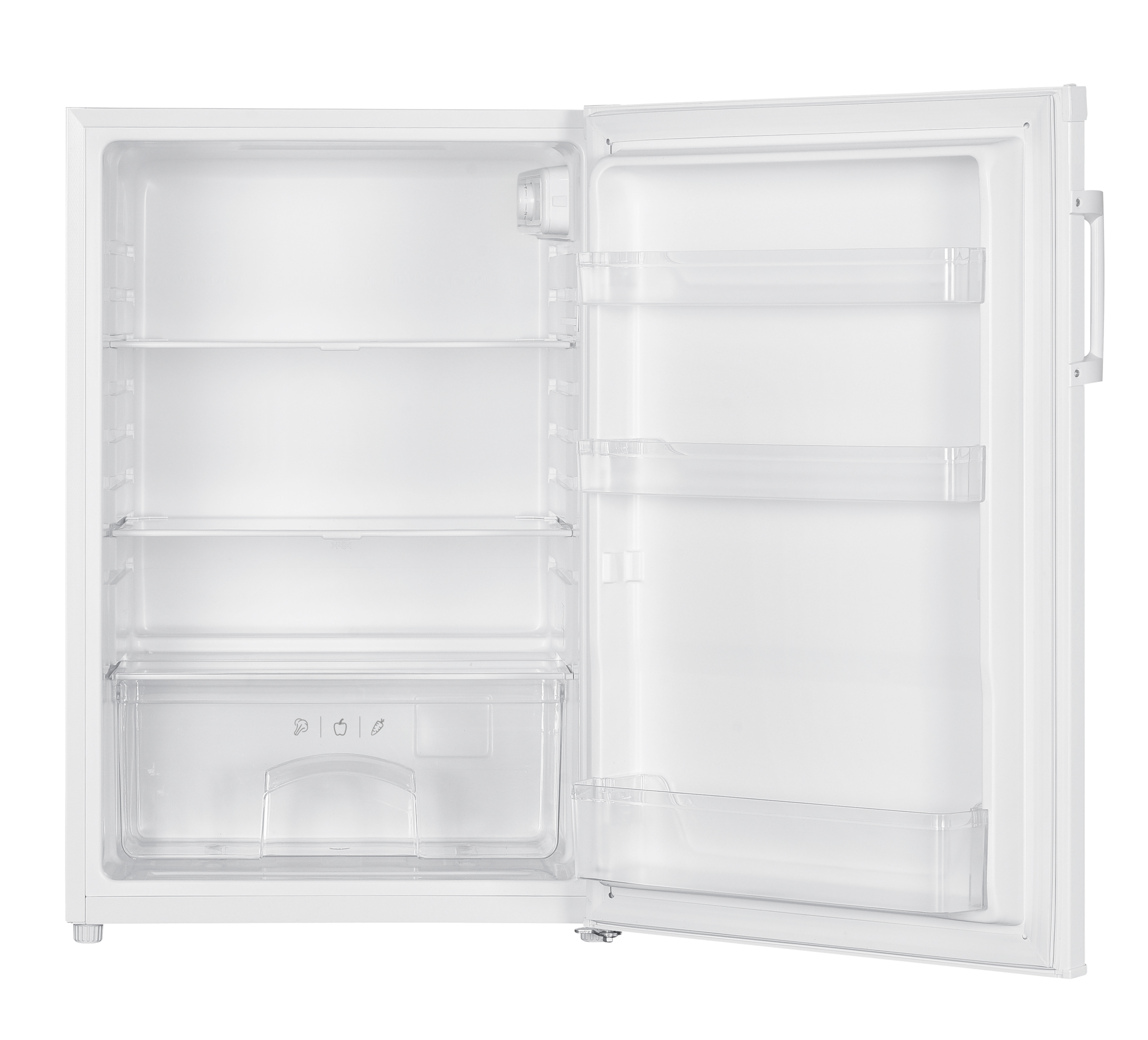 Amica Vollraumkühlschrank »VKS 351 180 W« 85 cm hoch 55 cm breit Leise, komfortabel und flexibel – macht den Alltag leichter