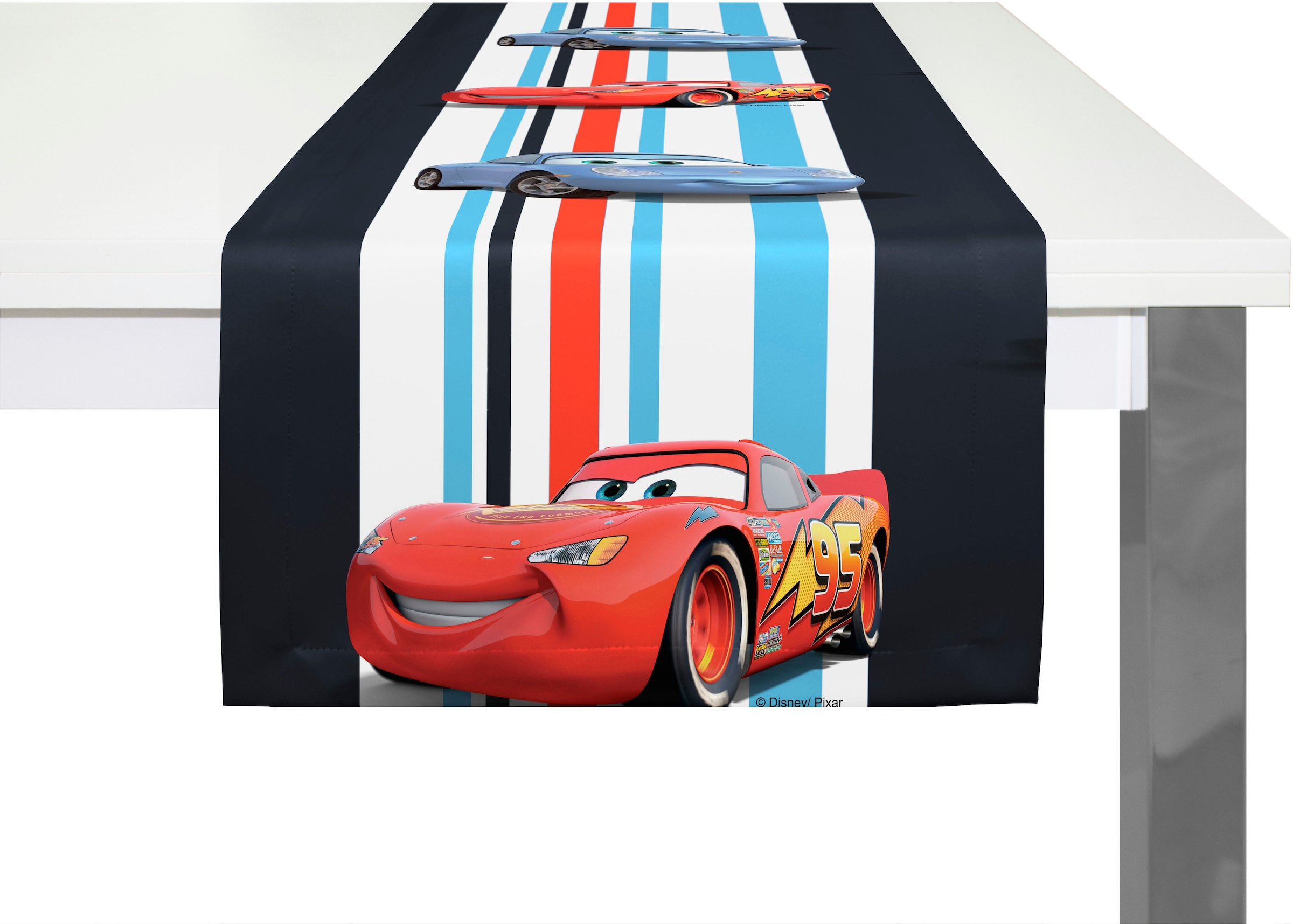 Wirth Tischläufer »Cars Stripes« Walt Disney günstig online kaufen