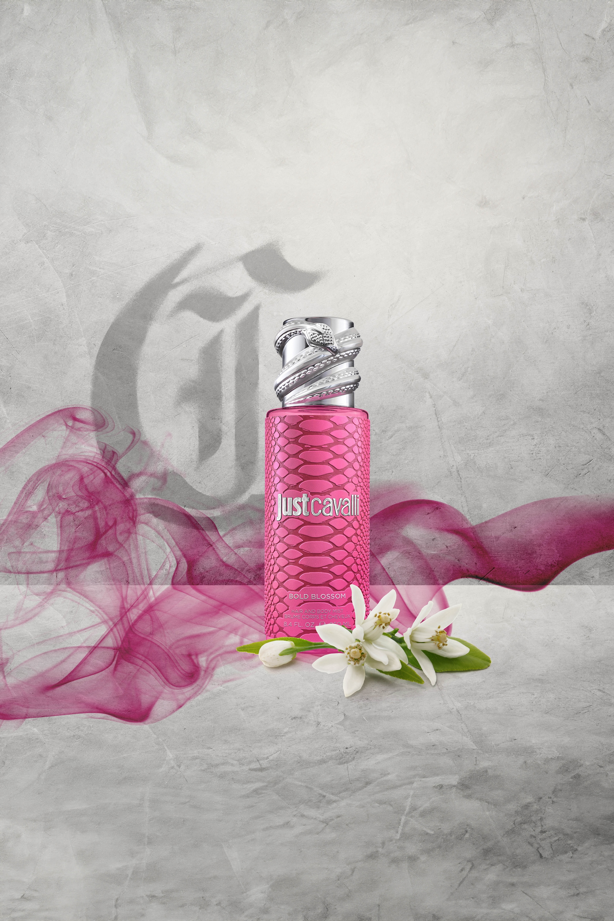 roberto cavalli Körperspray »JUST CAVALLI FRAGRANCE MIST BOLD BLOSSOM VIOLET« 6 fruchtig-blumige Duftnote