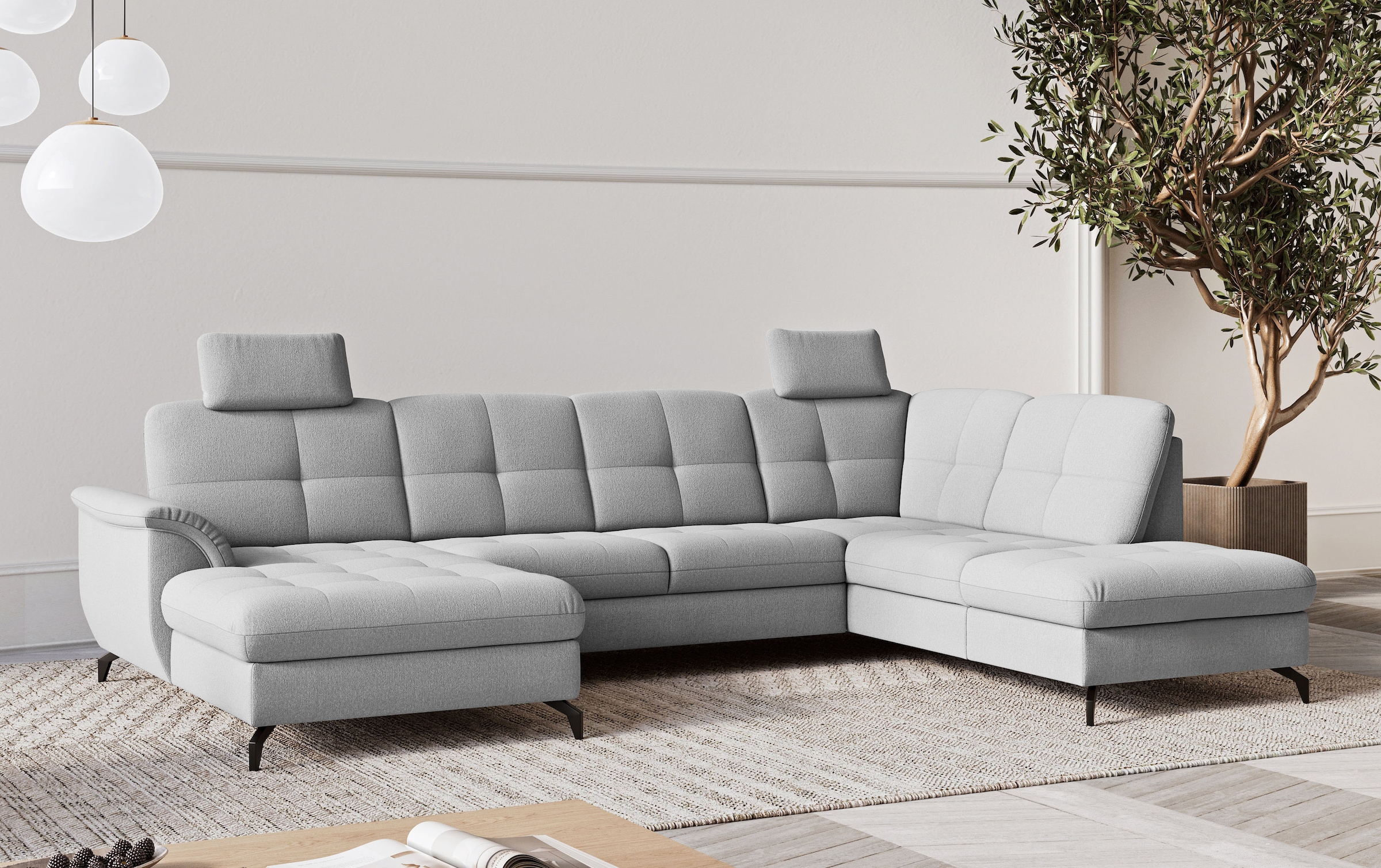 sit&more Wohnlandschaft »Zora« wahlweise mit Bettfunktion und Bettkasten günstig online kaufen