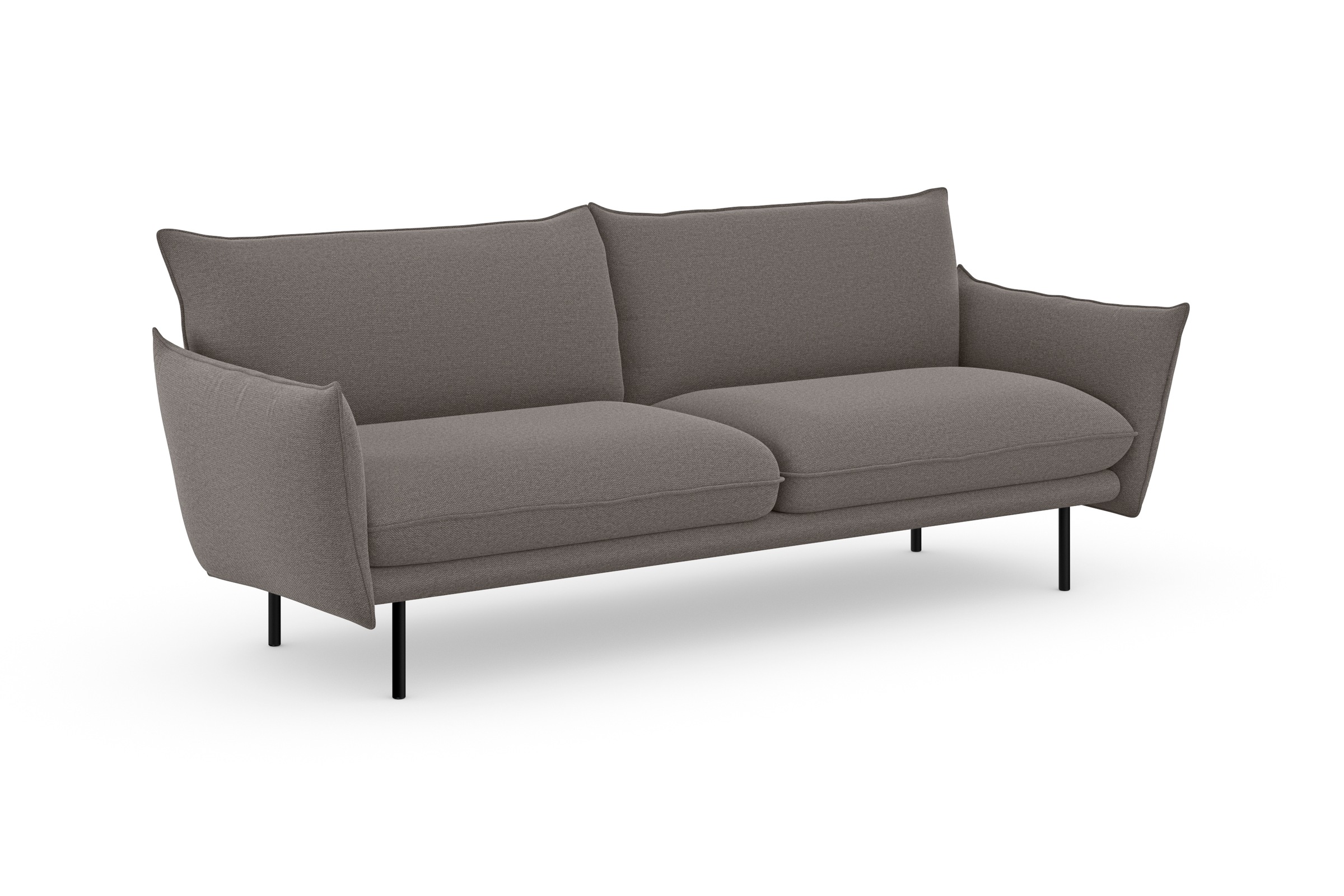 andas 3-Sitzer »Stine«, Besonderes Design durch Kissenoptik und Keder, by Morten Georgsen