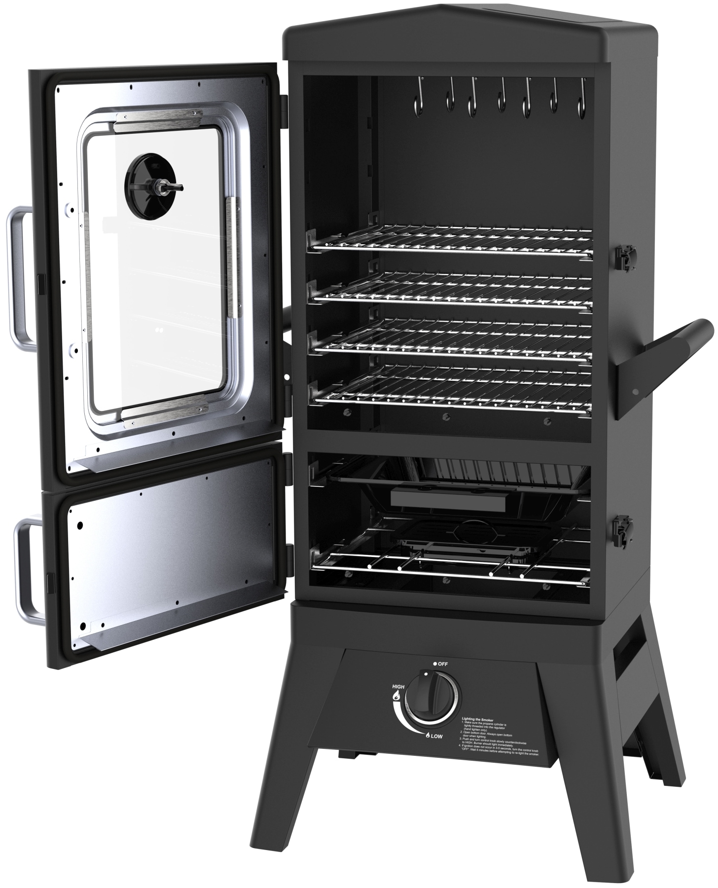 El Fuego Gasgrill »Portland W2« 3,5 kW, mit Piezozündung