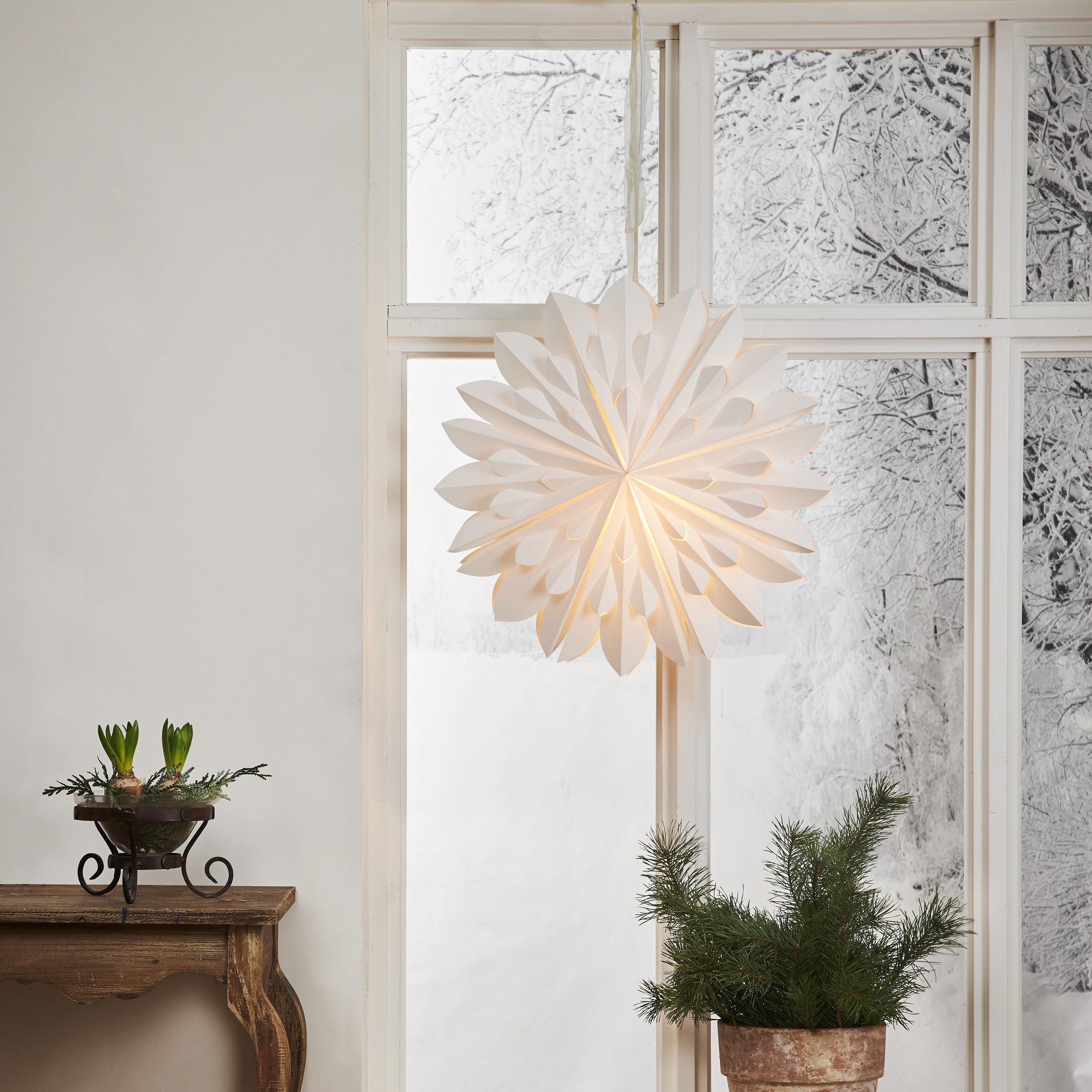Parforce Traditional Hunting Hängeleuchte »Papierstern Clipp, Ø 60 cm, mit günstig online kaufen