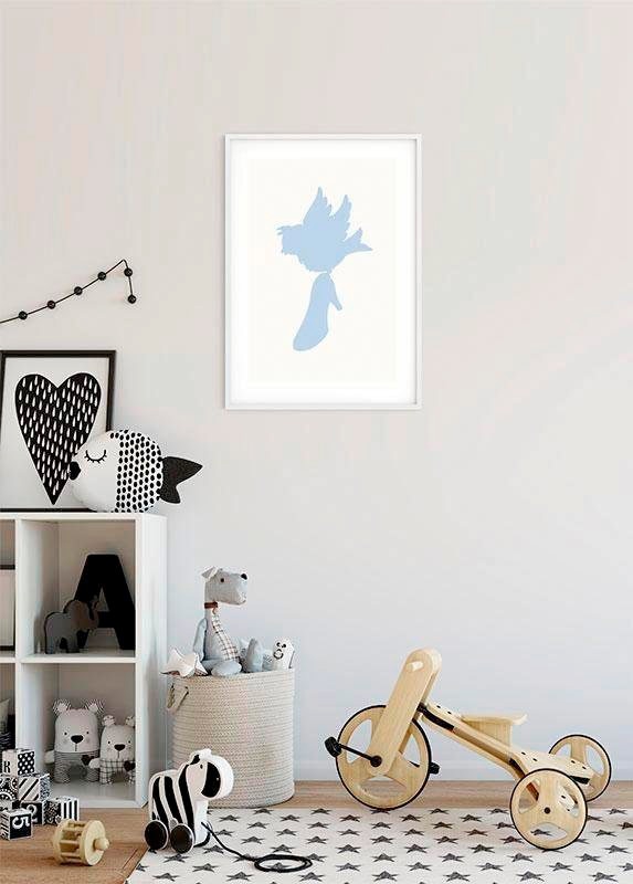 Komar Bild »Cinderella Bird« Disney 1 Stk. tlg. Wandbild zur Dekoration im Kinderzimmer - ohne Rahmen