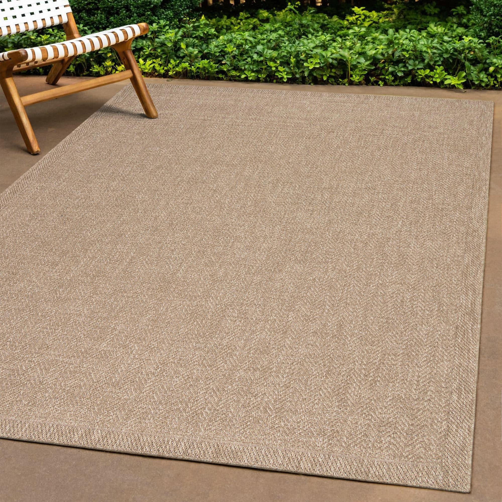 the carpet Teppich »Kansas«, rechteckig, 1 mm Höhe, moderner robuster In un günstig online kaufen