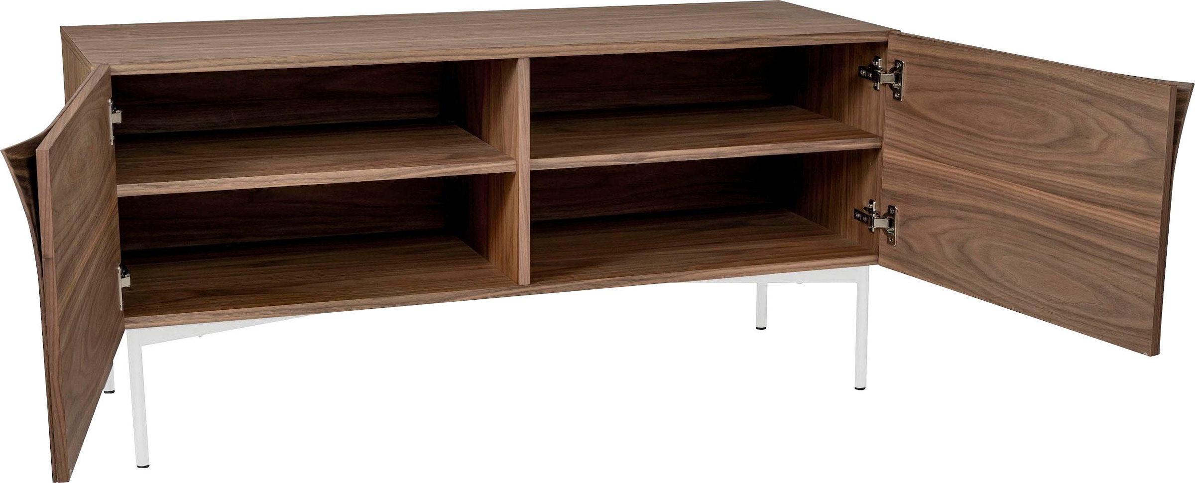 Woodman Sideboard, Kommode mit Holzfurnier aus Nussbaum