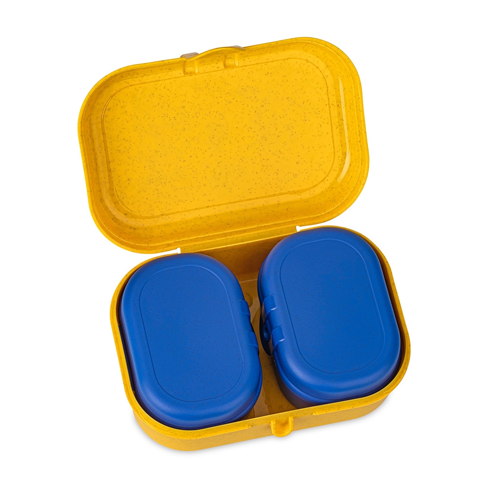 KOZIOL Lunchbox »PASCAL READY MINI SPONGEBOB SQUIDWARD Lunchbox-Set« Set, 3 tlg. spülmaschinengeeignet, mikrowellengeeignet