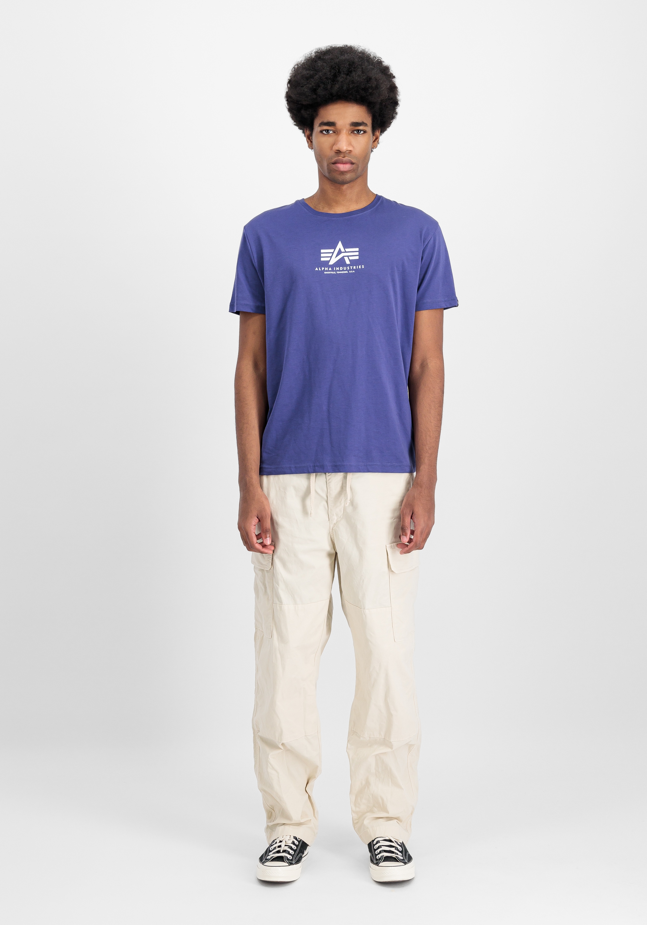 Alpha Industries T-Shirt »Alpha Industries Men - T-Shirts Basic T Mid Logo«