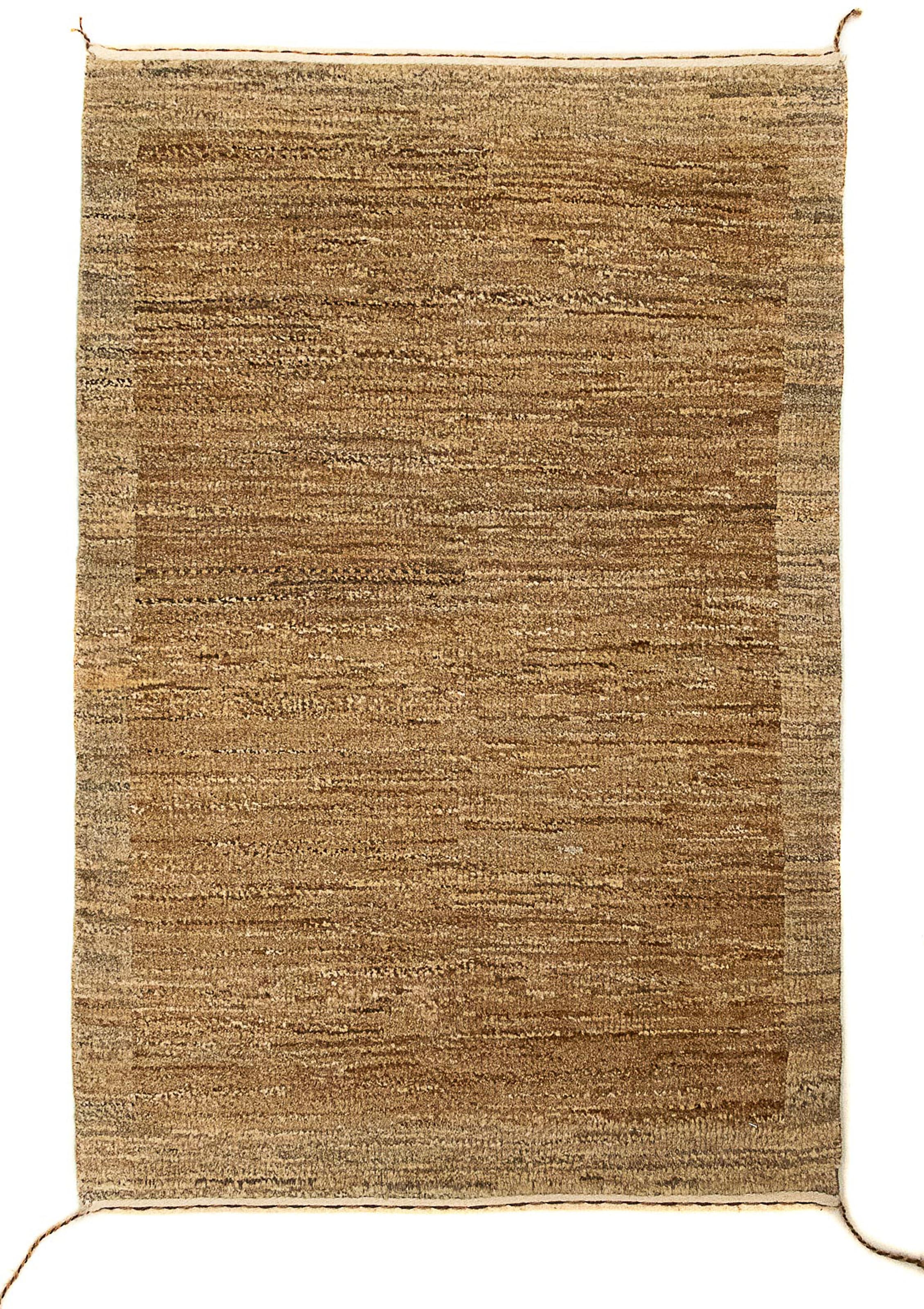 morgenland Wollteppich »Gabbeh - Indus - 93 x 60 cm - braun«, rechteckig, 1 günstig online kaufen