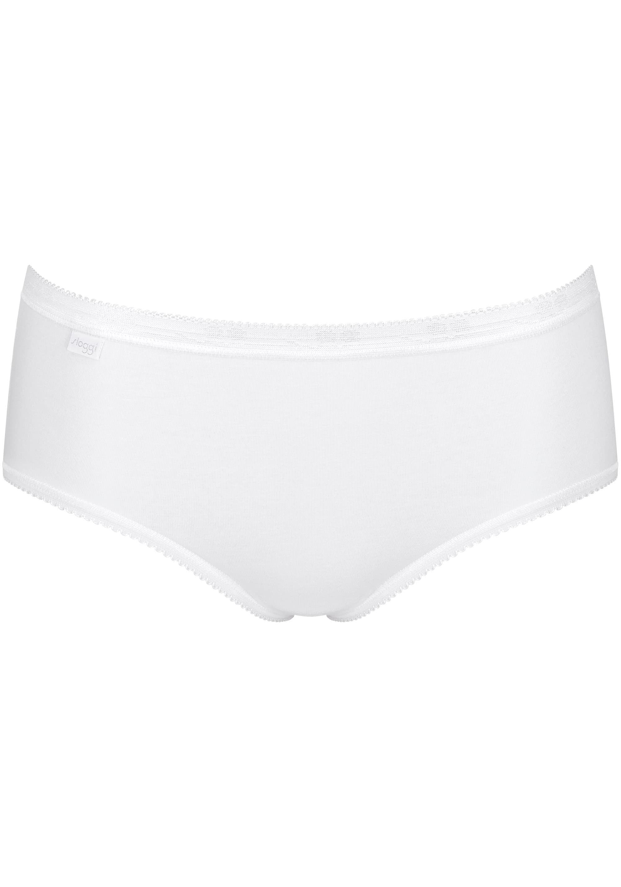 sloggi Slip »Basic+ Midi C3P«, (3er Pack), perfekter Sitz