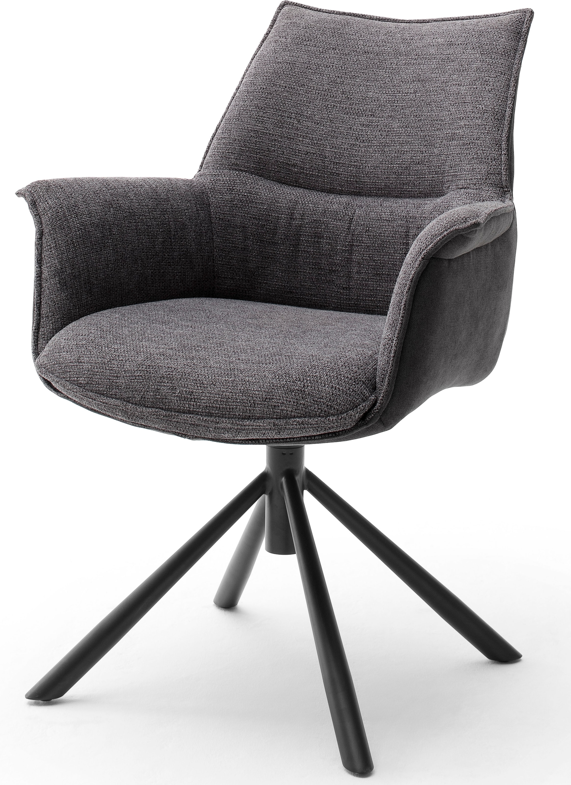MCA furniture Esszimmerstuhl »KONYA«, Chenille, 2er-Set, 360° drehbar, Bela günstig online kaufen