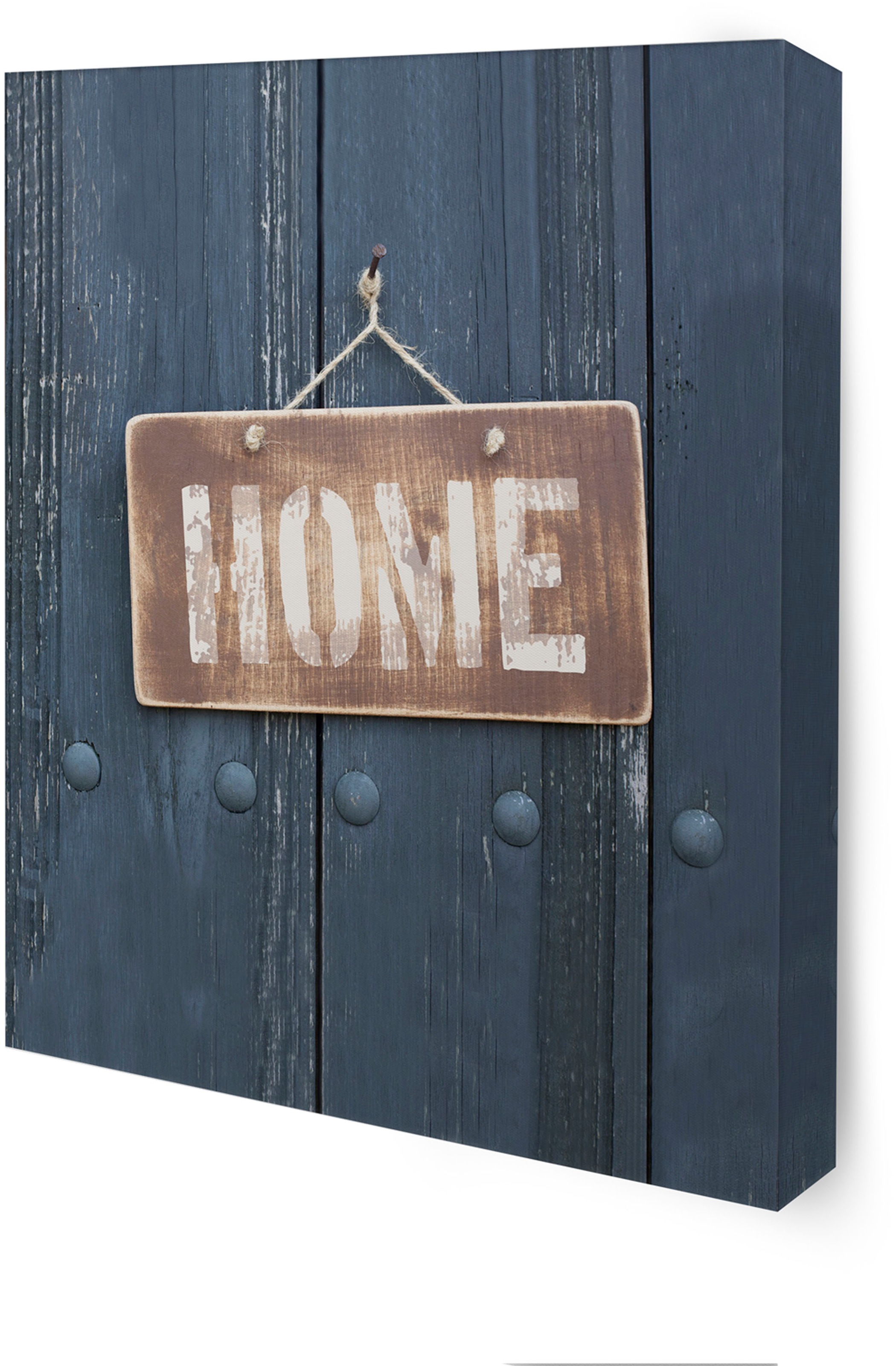 Art for the home Leinwandbild »Home« Natur | Zen 5 Stk. tlg. Zuhause SET 5-teilig   80x60 cm