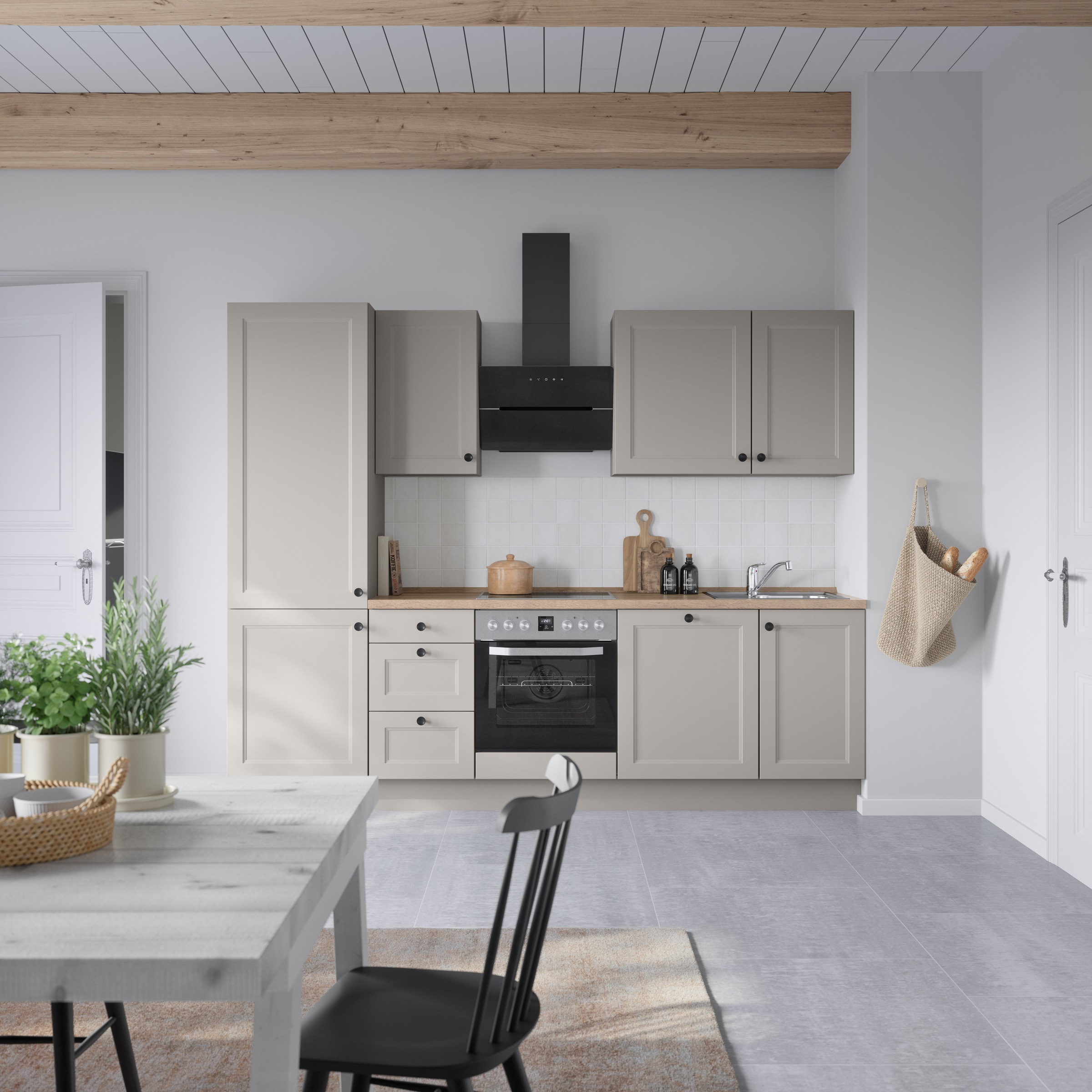 nobilia® Küchenzeile »"Cascada II"«, vormontiert, Breite 270 cm, Ausrichtun günstig online kaufen