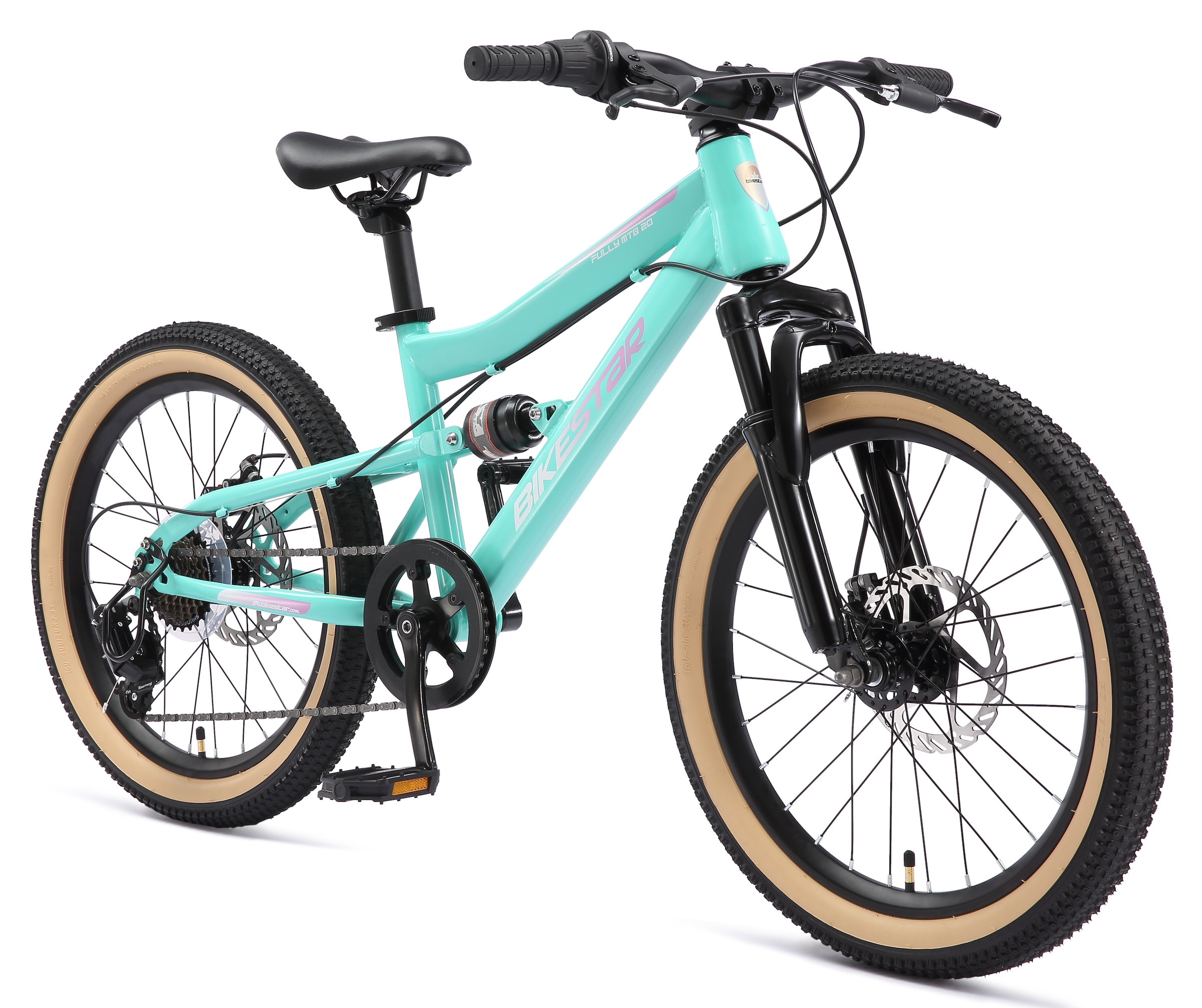 Bikestar Jugendfahrrad 7 Gang Shimano RD-TY21 Schaltwerk Kettenschaltung