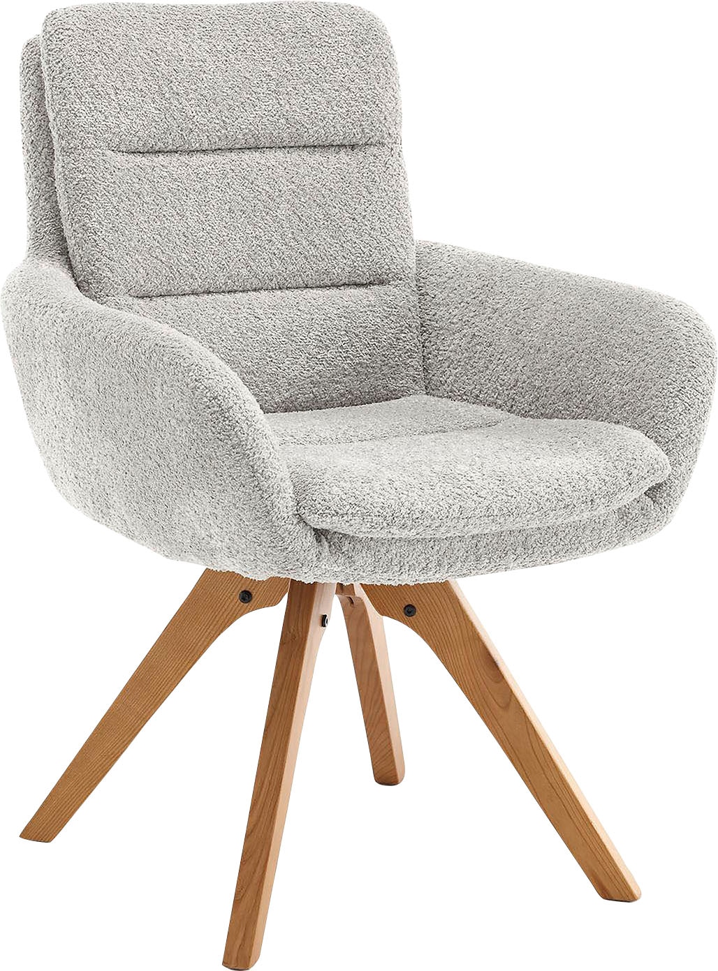 Home affaire Esszimmerstuhl »Taragona«, (Set), 2 St., Boucle, mit unterschi günstig online kaufen