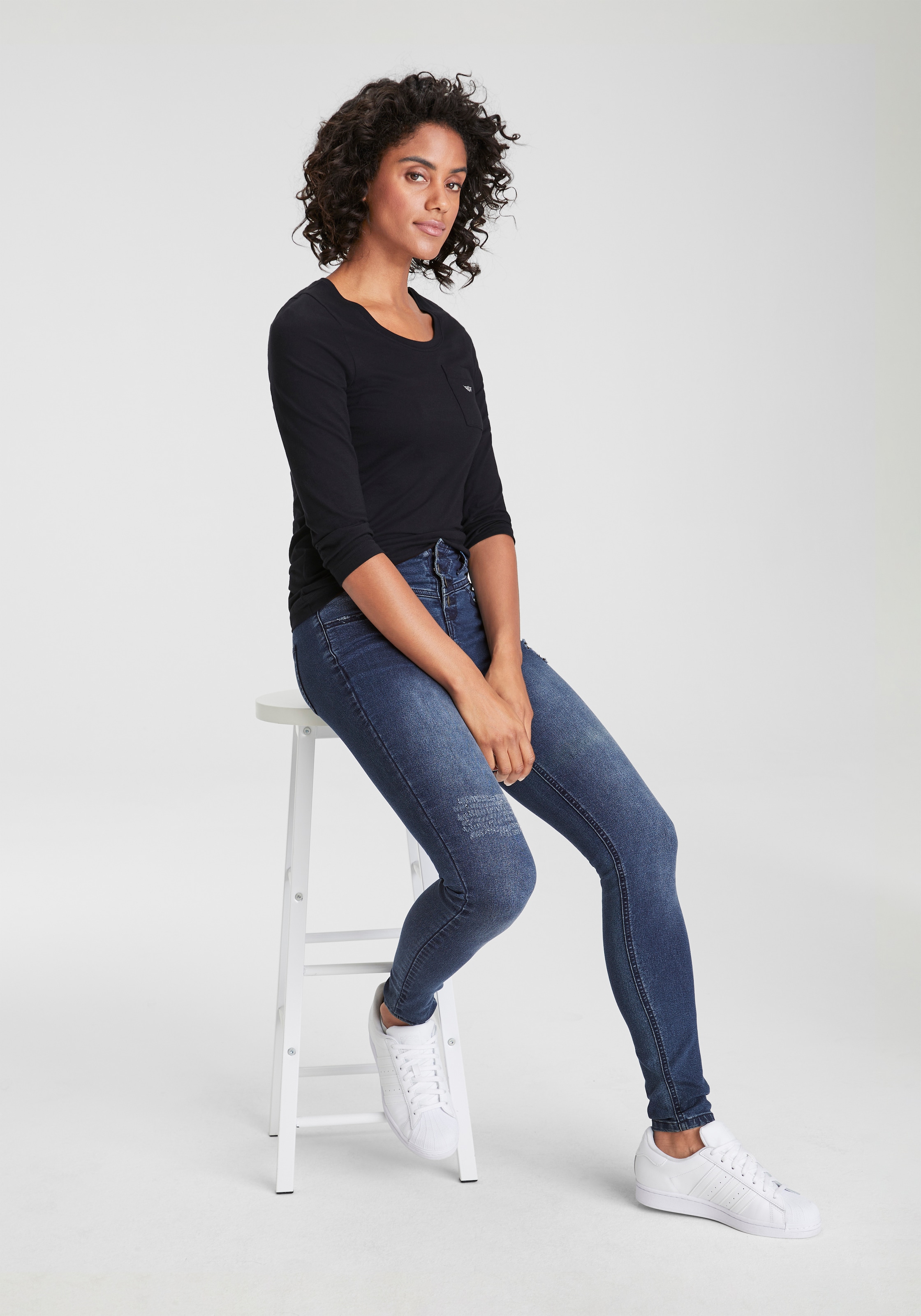 Arizona Skinny-fit-Jeans »Ultra High Stretch«, online Waist bei