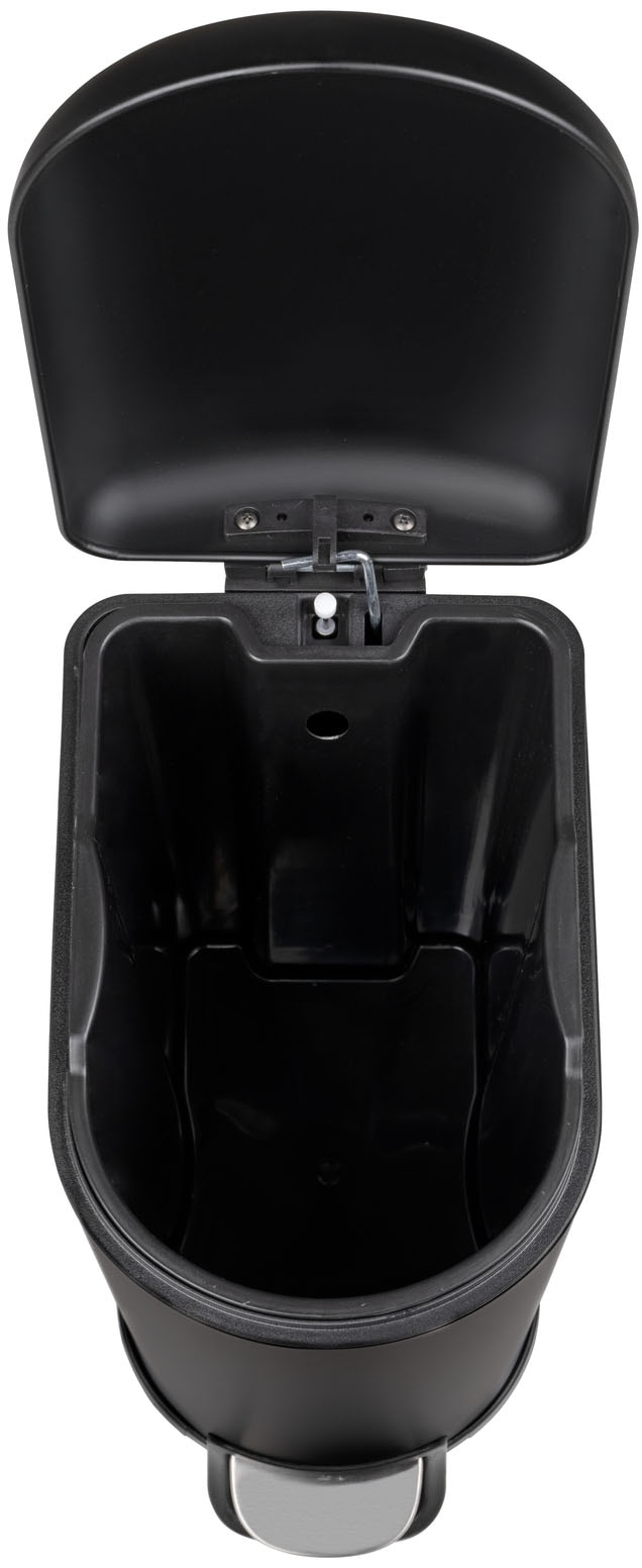 SCHÖNER WOHNEN-Kollektion Mülleimer »LARA« 1 Behälter Treteimer mit Innenbehälter für die Küche, Easy-Close-Mechanik, 10 L