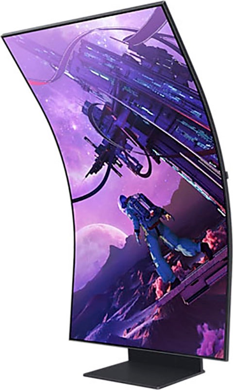 Samsung Curved-Gaming-LED-Monitor »Odyssey Ark S55BG970NU«, 138 cm/55 Zoll, 3840 x 2160 px, 4K Ultra HD, 1 ms Reaktionszeit, 165 Hz