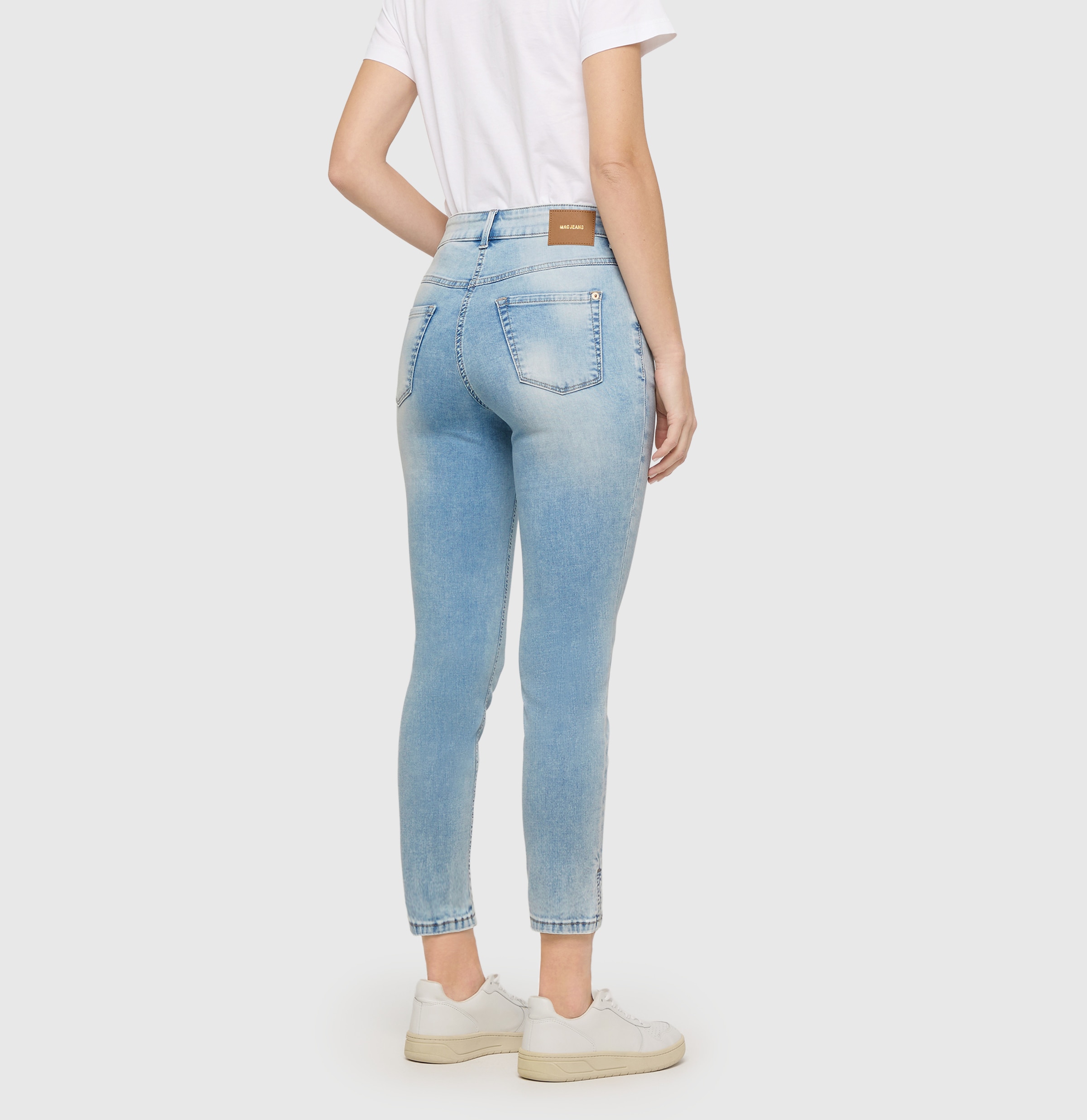 MAC 7/8-Jeans »Dream Summer« verkürzt mit Schlitz am Saum