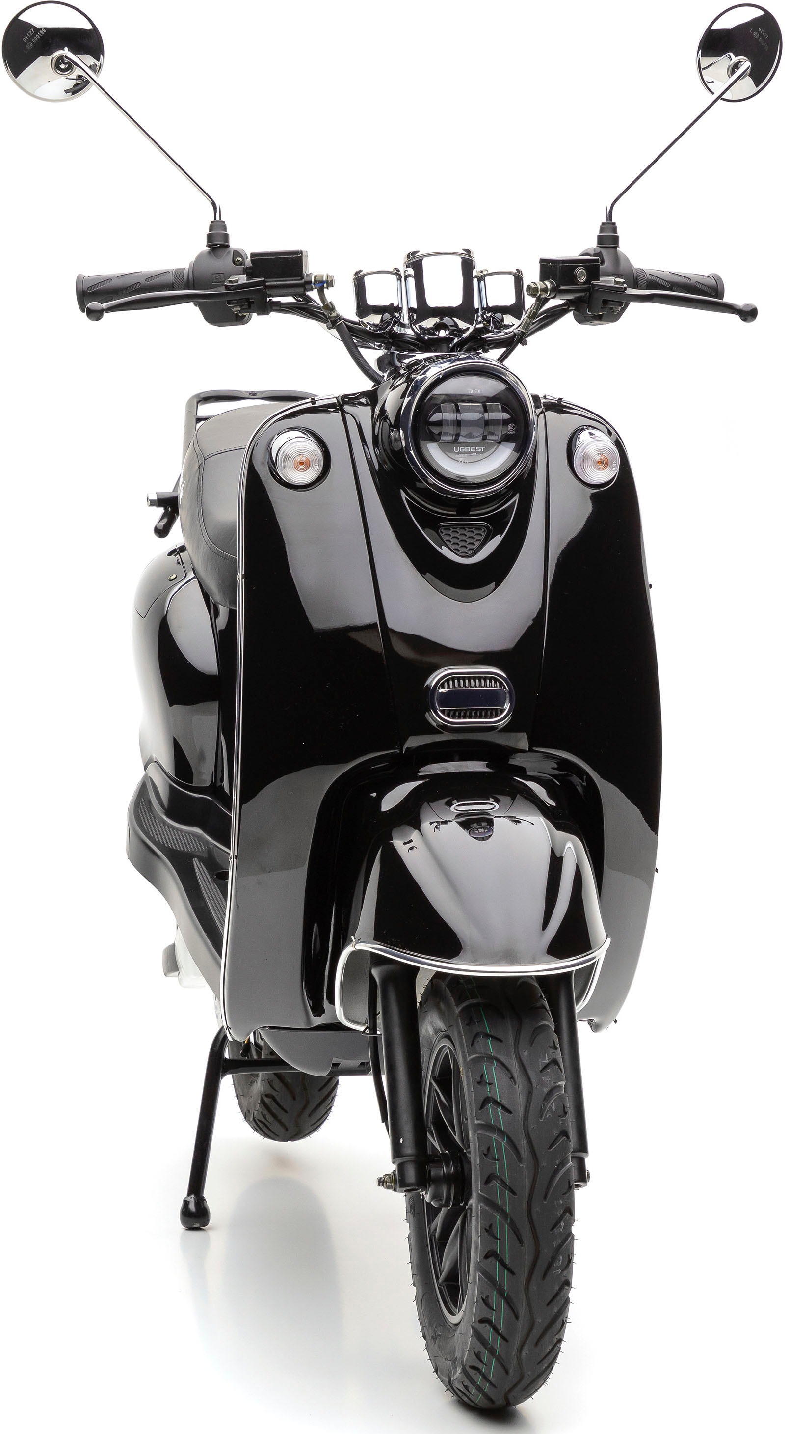 Nova Motors E-Motorroller »eRetro Star Li«, bis zu 40 km Reichweite, härteverstellbare Dual-Stoßdämpfer hinten