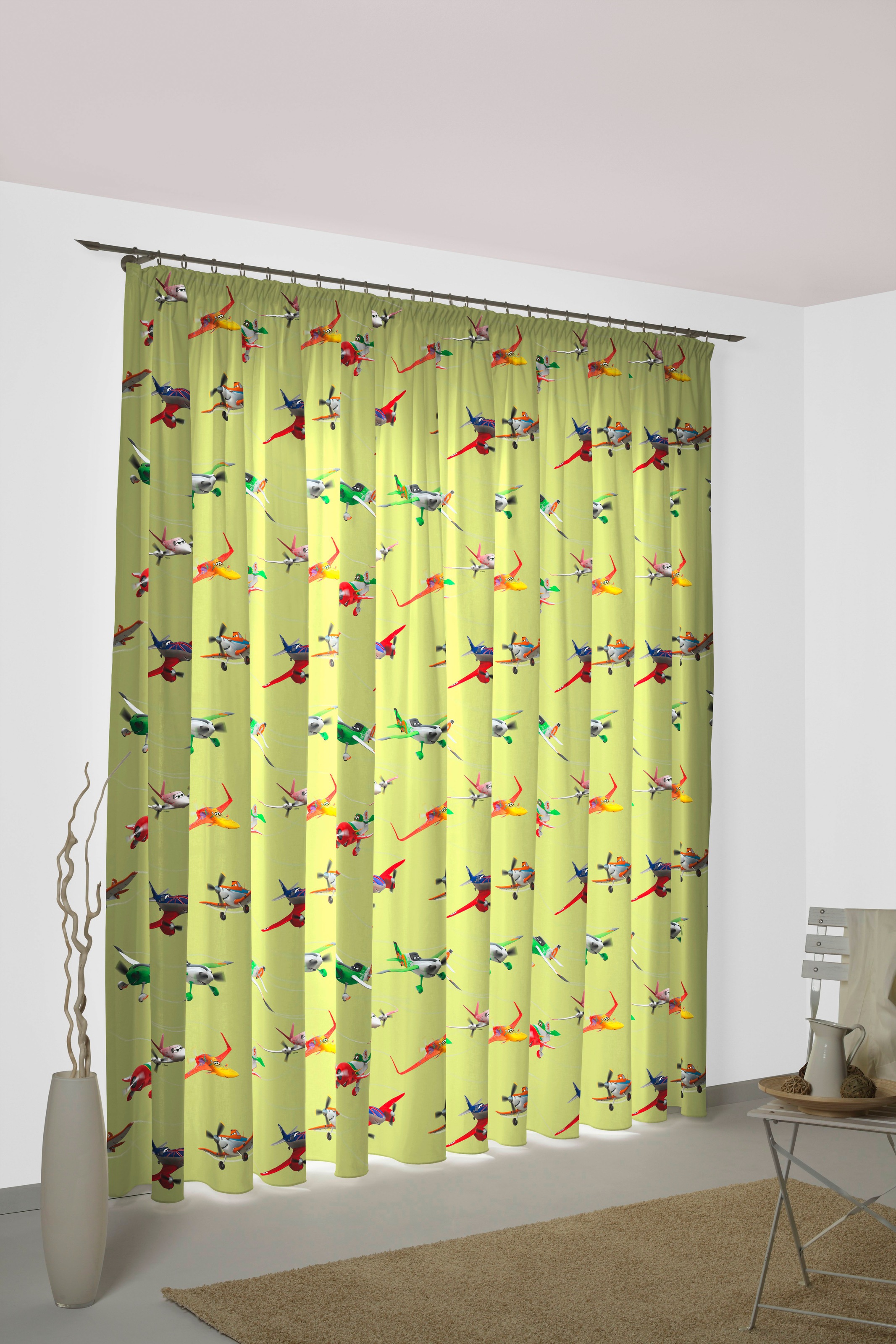 Wirth Vorhang »Planes Action« Multifunktionsband 1 Stk. tlg. Disney günstig online kaufen