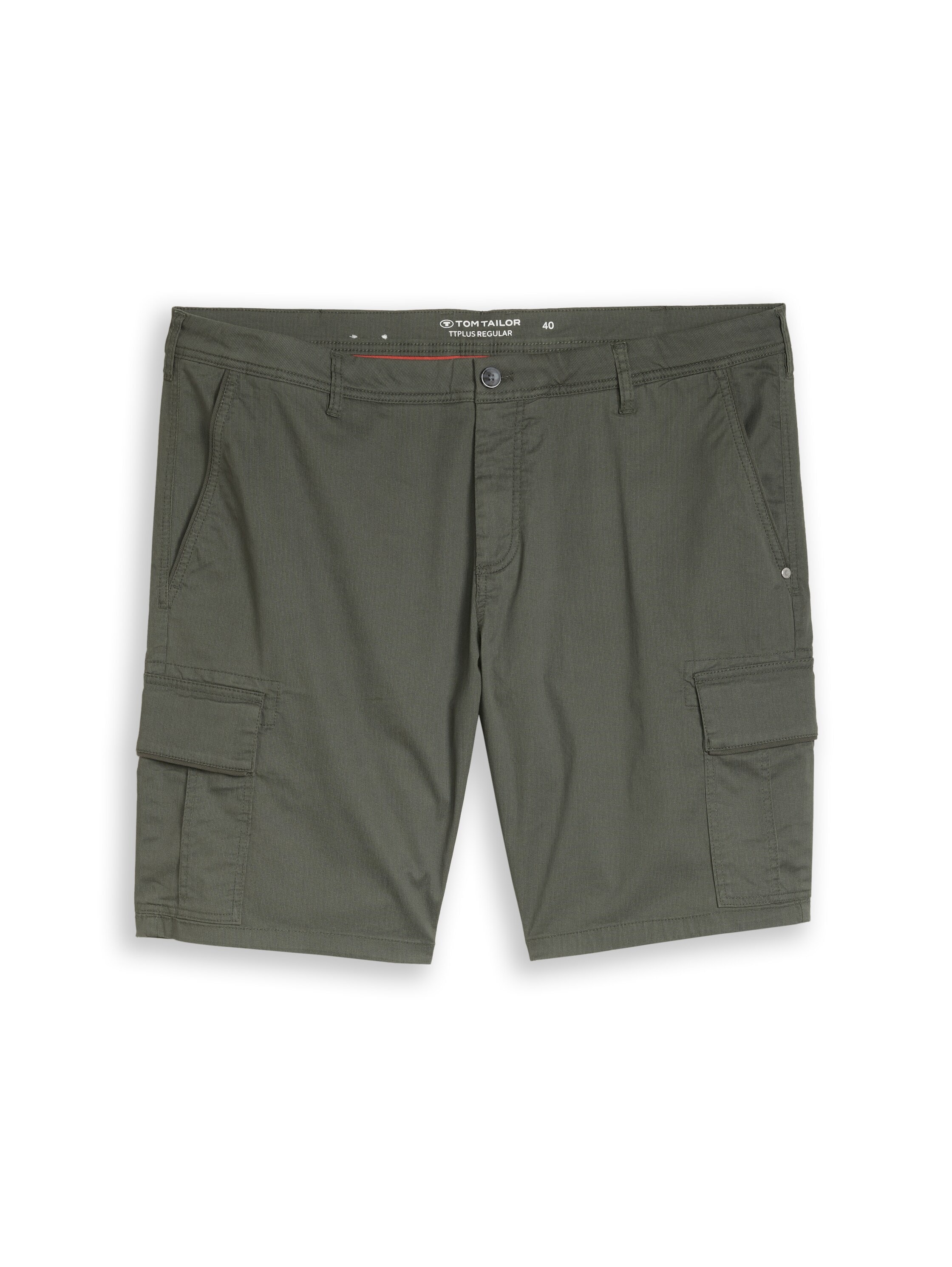 TOM TAILOR PLUS Cargohose  Cargo-Shorts mit Stretch