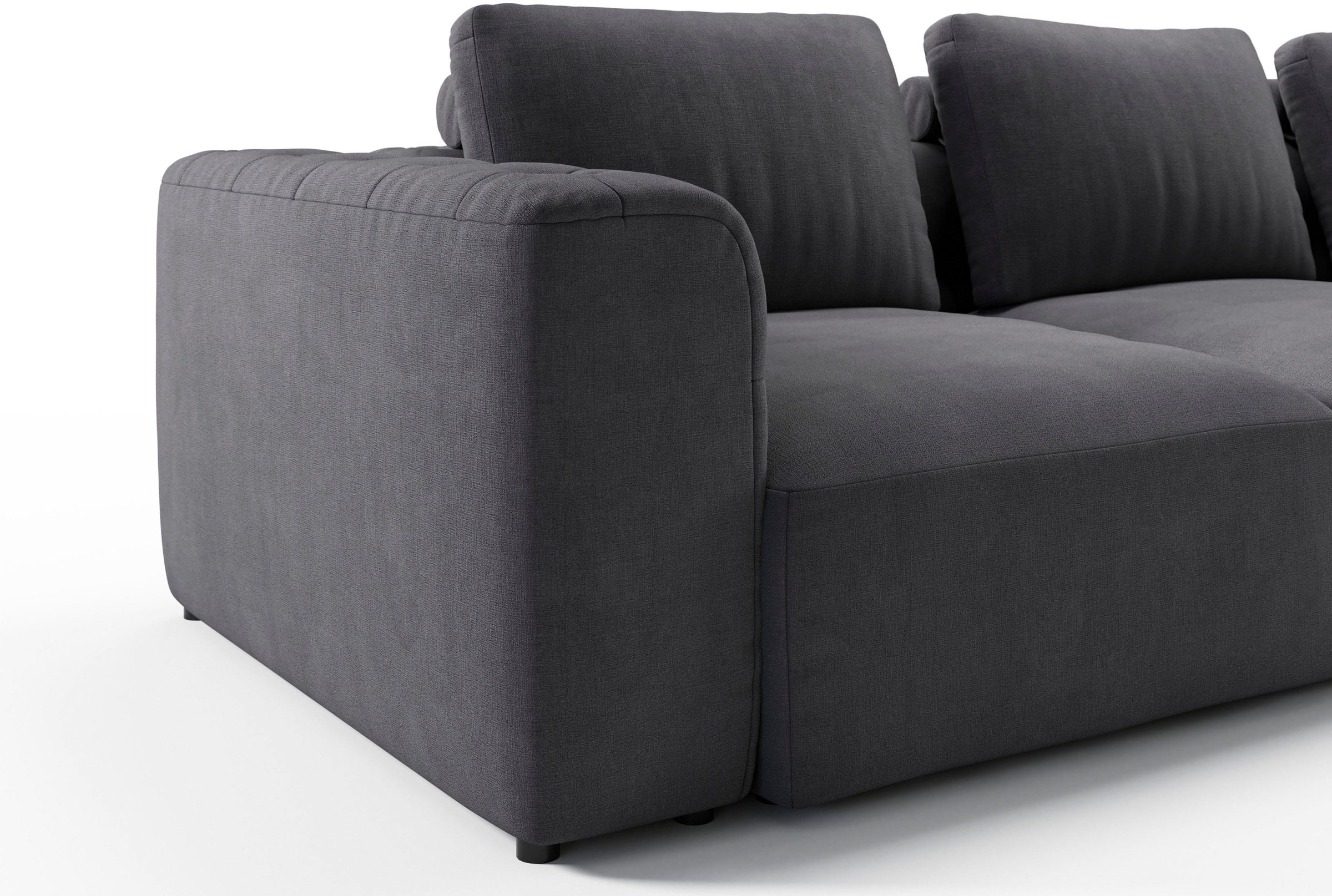 RAUM.ID 2-Sitzer »Cushid«, Modulsofa, bestehend aus 2 Teilen, Breite 218 cm