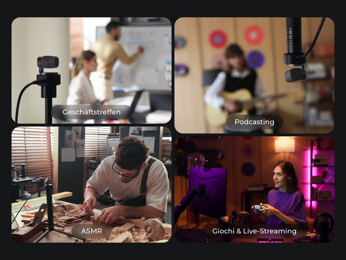 OBSBOT Webcam »OBSBOT TINY 3« 4K Ultra HD