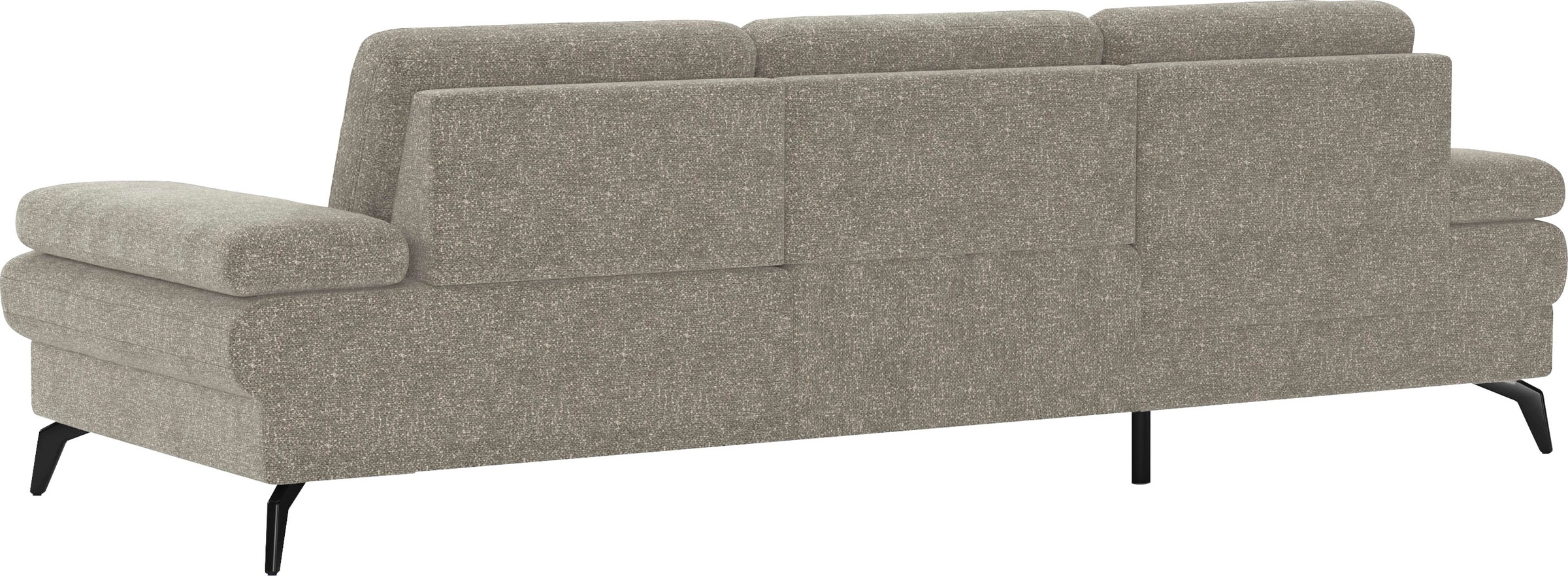 sit&more Ecksofa »Morris L-Form, inkl. Sitztiefenverstellung«, wahlweise mit Armteilverstellung, Bettfunktion & Bettkasten
