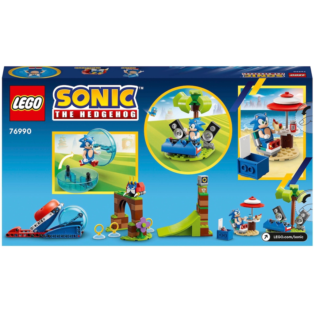 LEGO® Konstruktionsspielsteine »Sonics Kugel-Challenge (76990), LEGO® Sonic«, (292 St.), Made in Europe