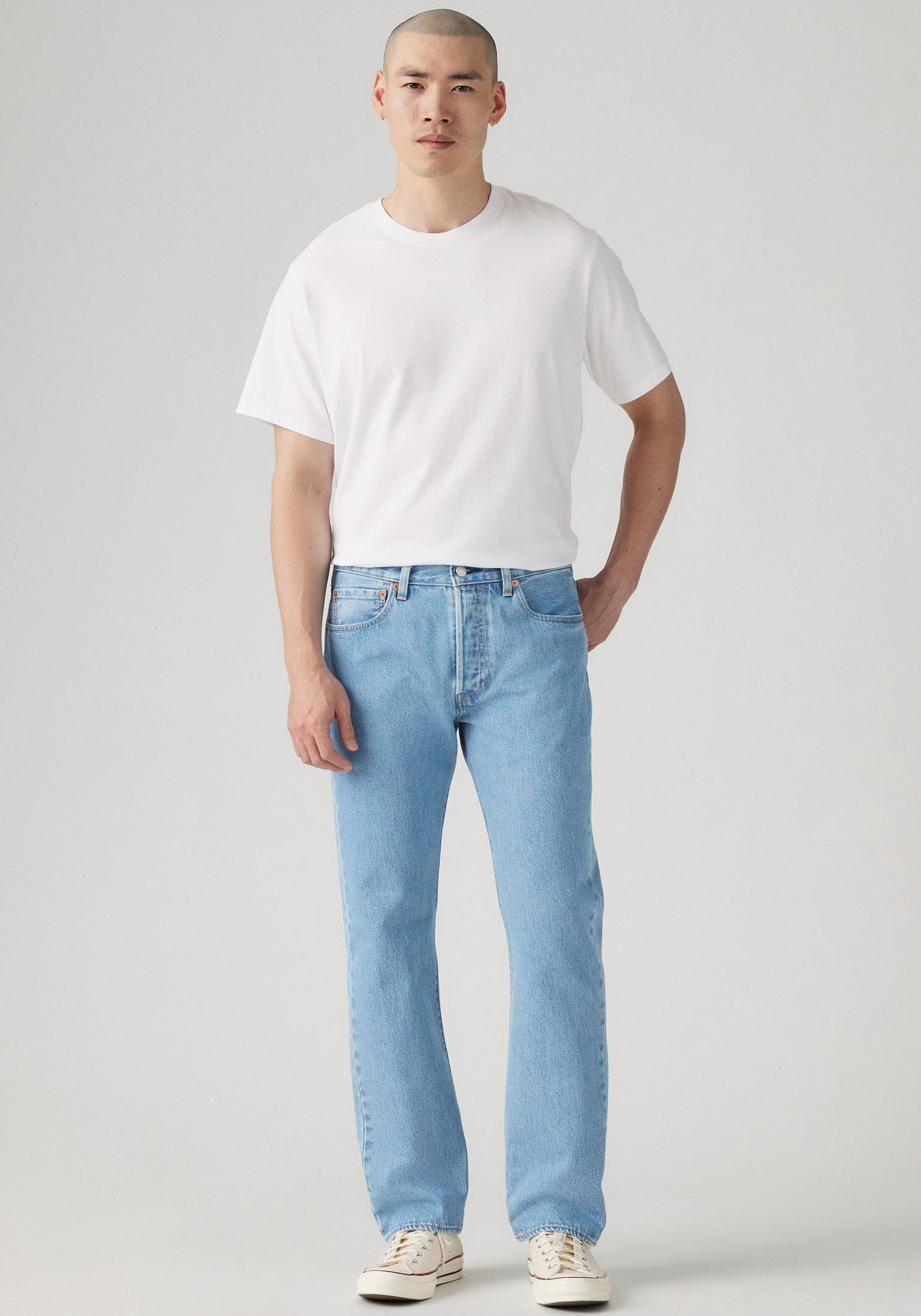 Levi's® Straight-Jeans »501 LEVI'S ORIGINAL«, mit Markenlabel