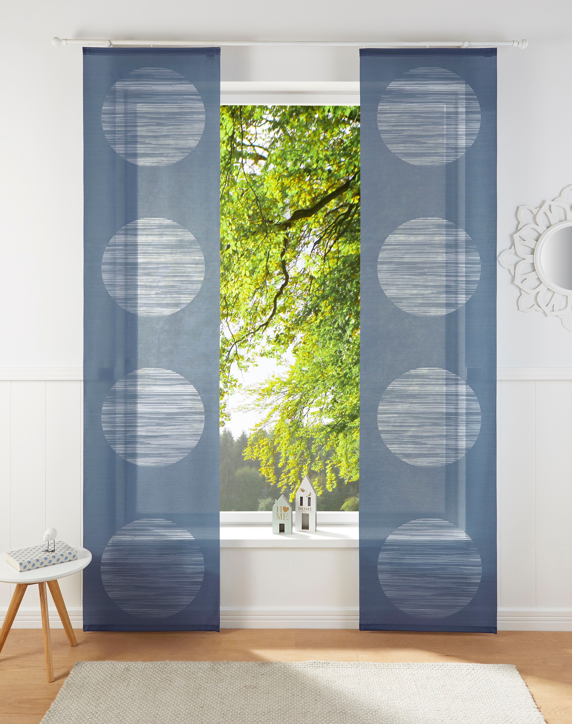 Neutex for you! Schiebegardine »Padova« Klettband 1 Stk. tlg. inkl. Befesti günstig online kaufen