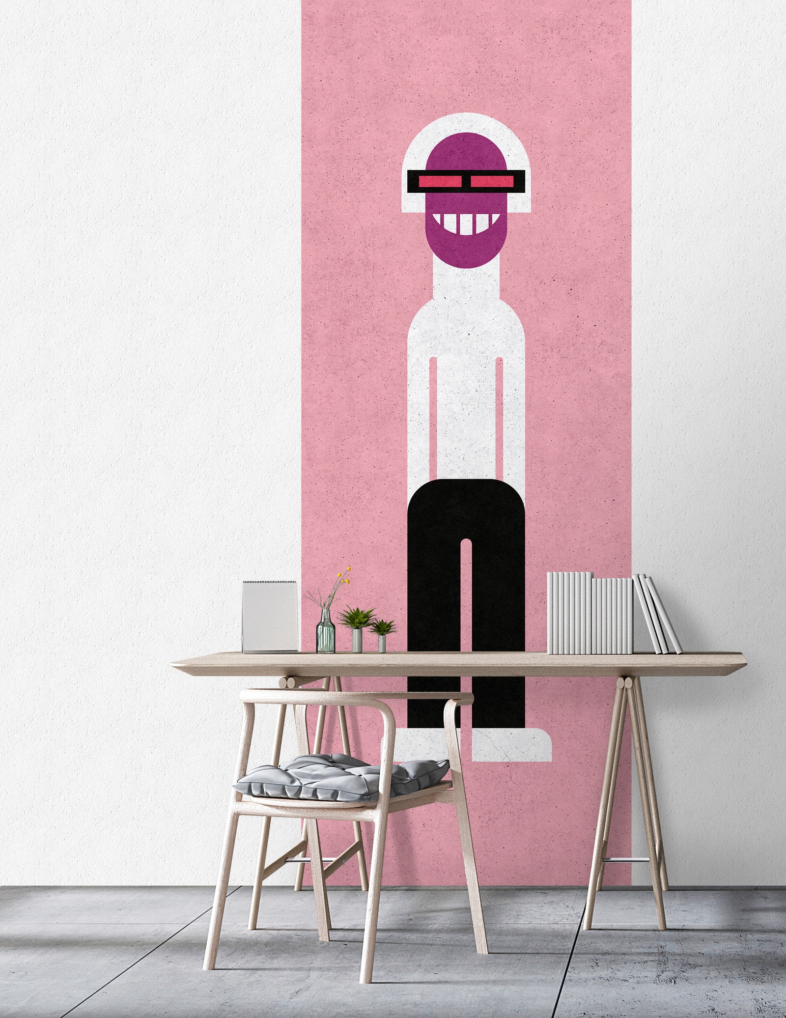 living walls Fototapete »Walls by Patel We Are Family 3« glatt Vlies, Wand, günstig online kaufen