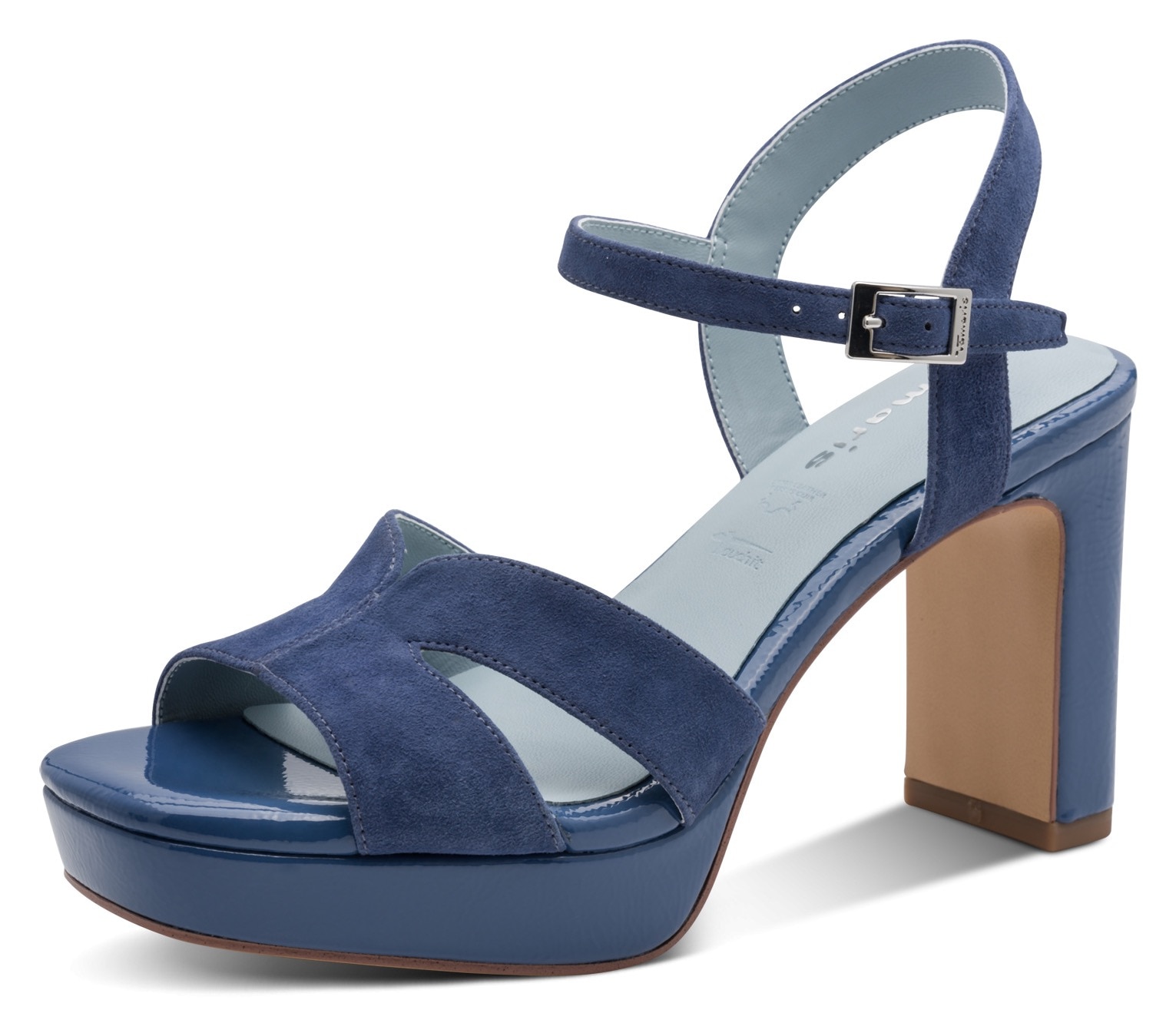 Tamaris High-Heel-Sandalette  Blockabsatz, Sommerschuh, Abendschuh, mit ANTIshokk-Absatz