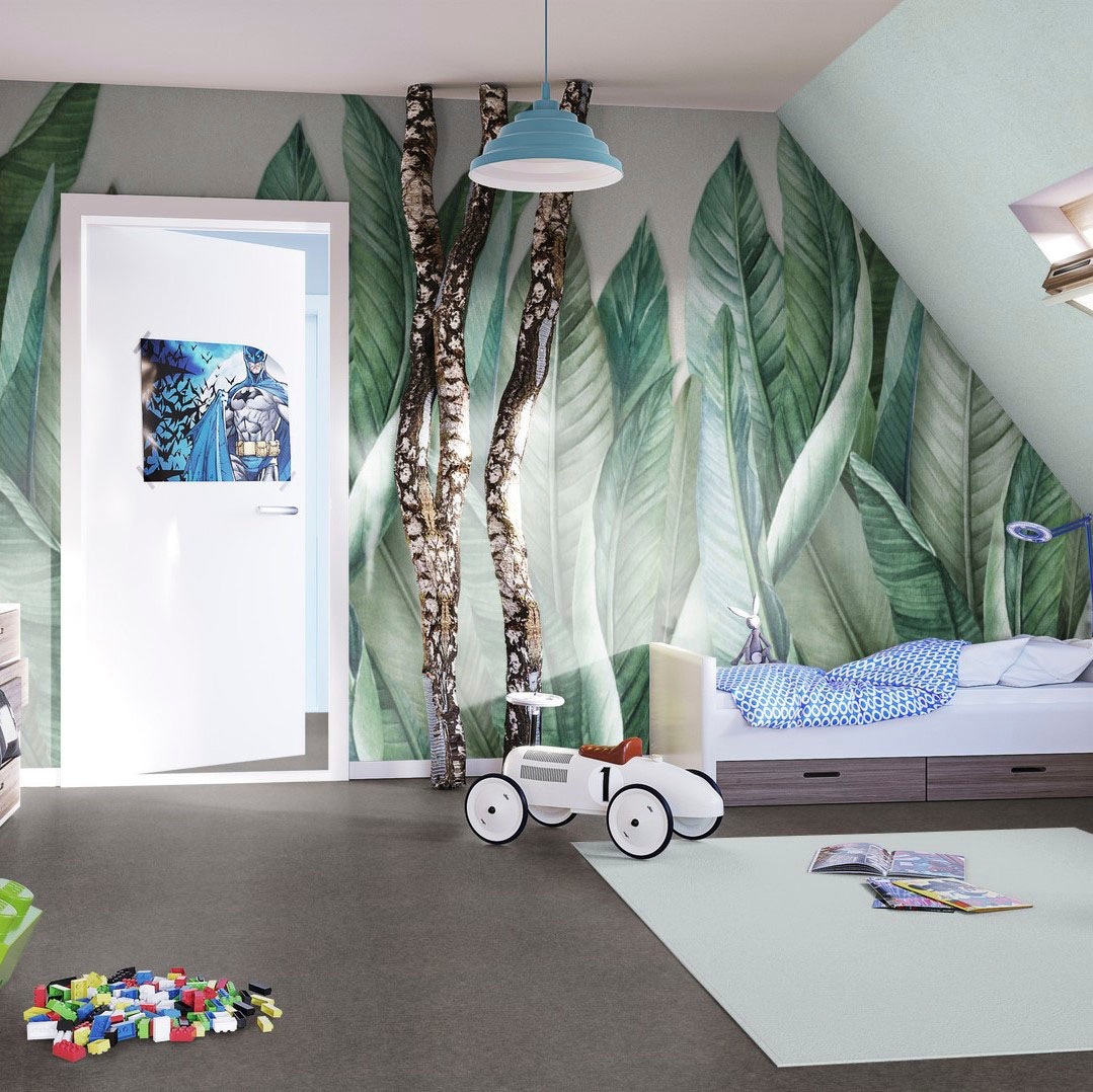 Bodenmeister Teppichboden »Jupiter, Velours - meliert, Made in Belgium«, rechteckig, 7,5 mm Höhe, Wohnzimmer, Schlafzimmer, Kinderzimmer, Breite 400/500 cm