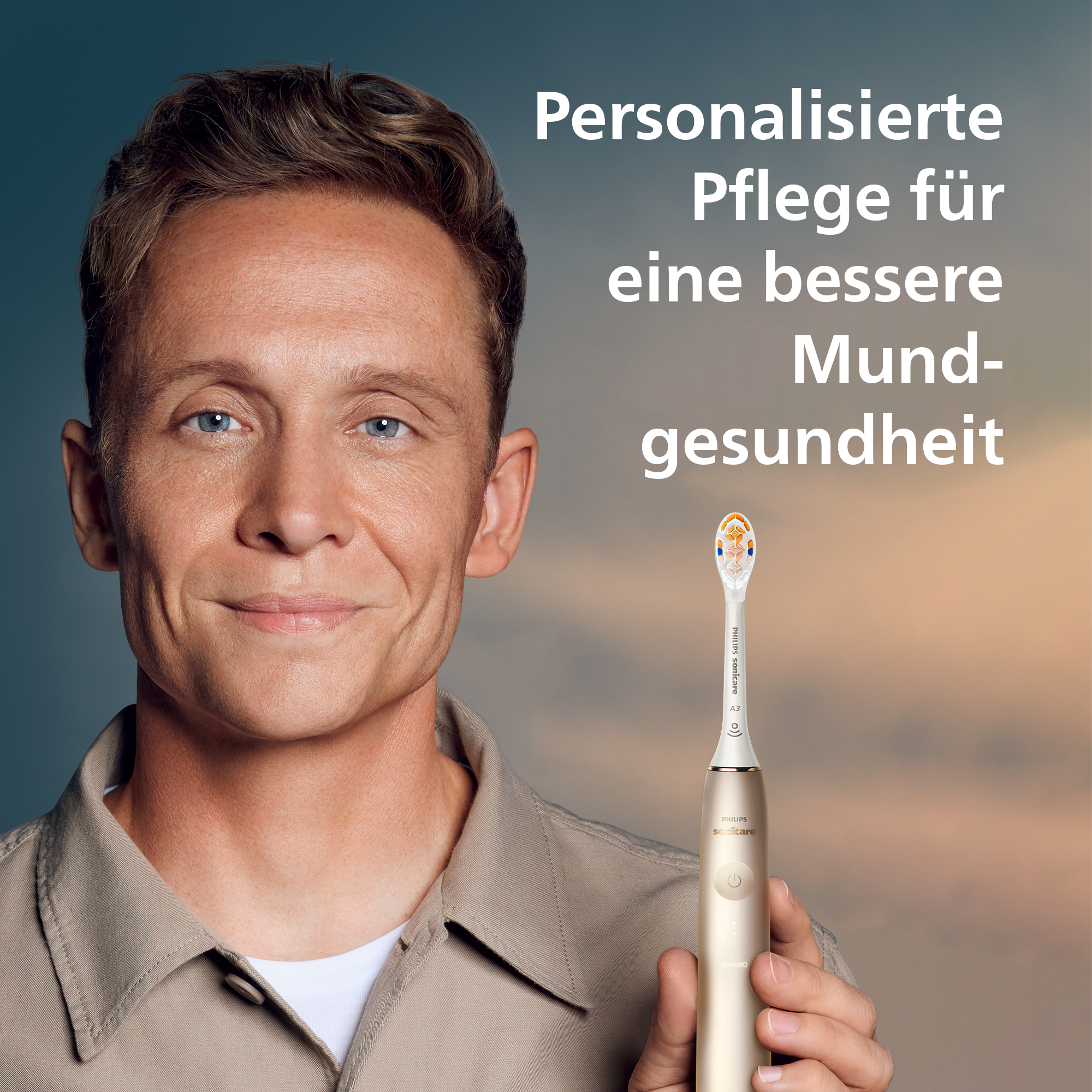 Philips Sonicare Elektrische Zahnbürste »Diamond Clean Prestige HX9992« 1 Stk. Aufsteckbürsten mit Schalltechnologie, SenseIQ-Technologie, KI gesteuerte Sonicare App