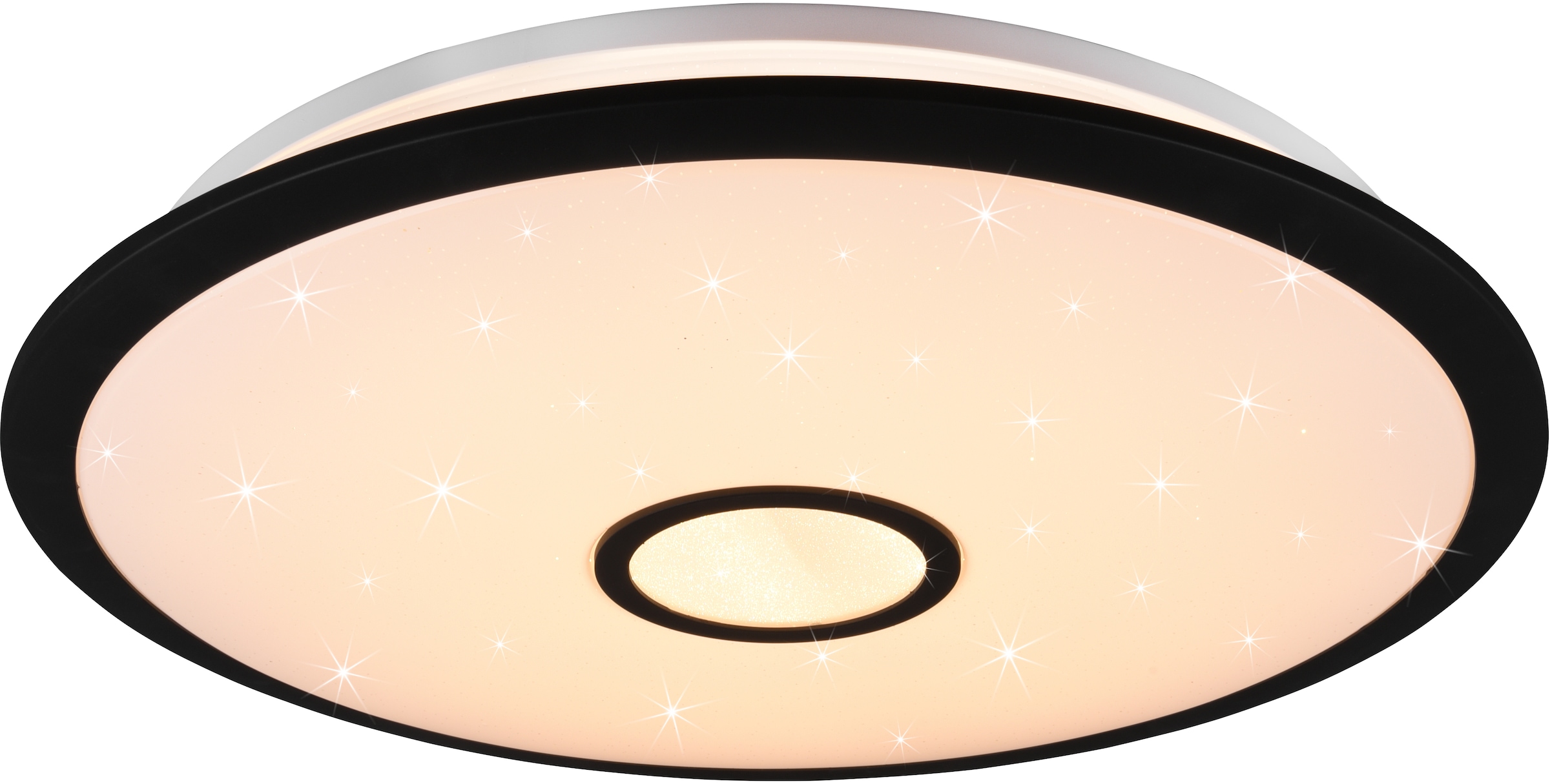 TRIO Leuchten LED Deckenleuchte »Okinawa«,  mit Starlight Effekt, Nachtlicht, Memory Funktion, dimmbar über Fernbedienung