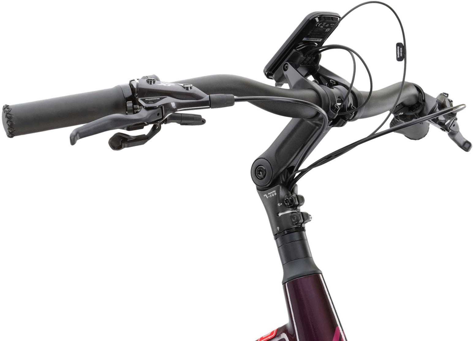 Kross E-Bike »E-Trekkingrad Trans Hybrid Prestige 630 28 Zoll lila«, 11 Gang, Shimano, DEORE XT DI2 M8050, Mittelmotor 250 W