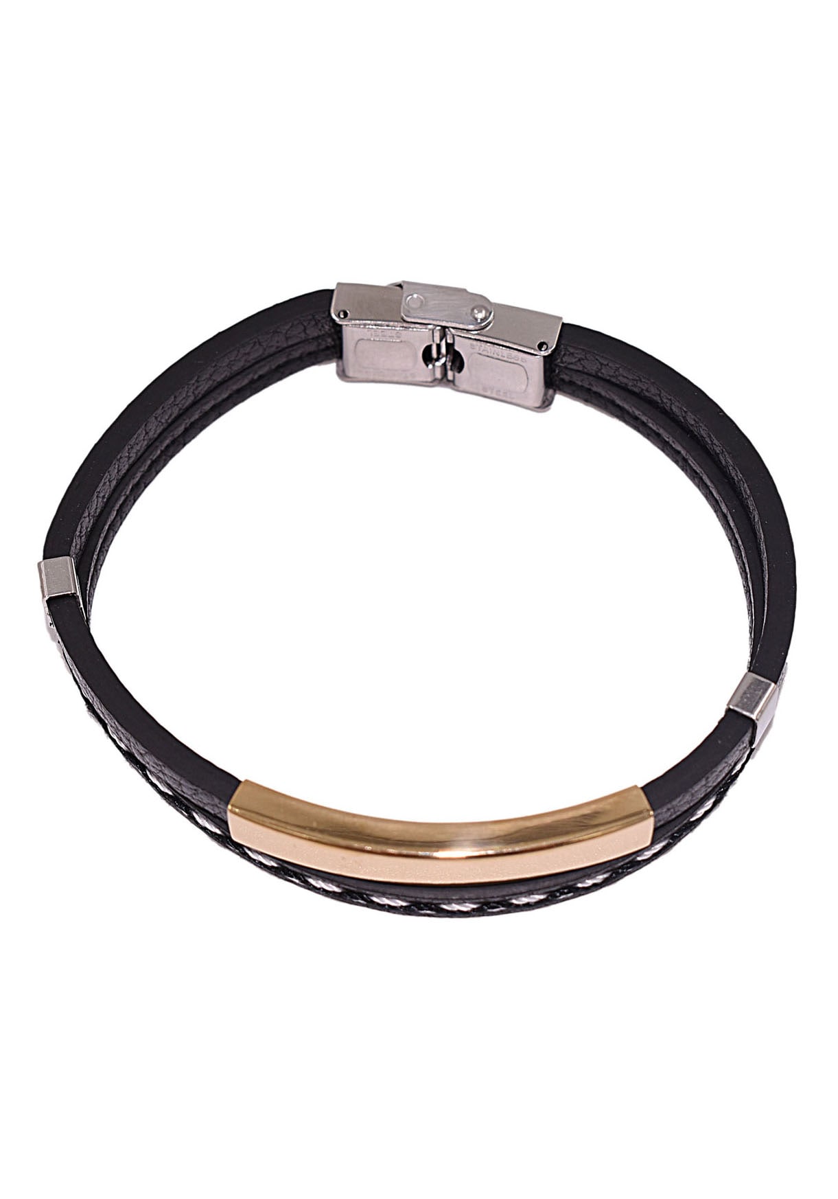 Firetti Lederarmband »Schmuck Geschenk Armschmuck ID-Armband- Optik«, Made in Germany