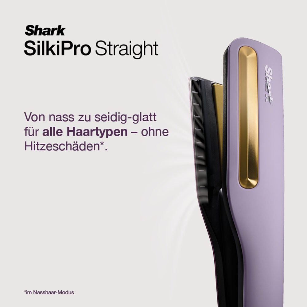 Shark Glätteisen »Shark Silki 3-in-1 HT401EUPU« VIELSEITIGES STYLING: Stretchen, Formen, Locken oder Glätten