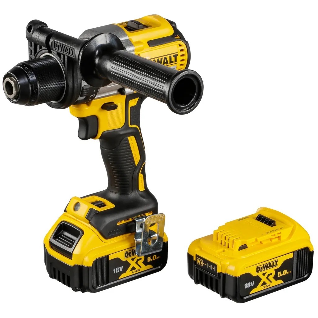 4. Bild von DeWalt Akku-Bohrschrauber »DCD991P2-QW (bürstenlos) 820 Watt, 18V«, max. Bohrleistung 55/15 mm, T STAK-Box, 2x 5 Ah Akkus