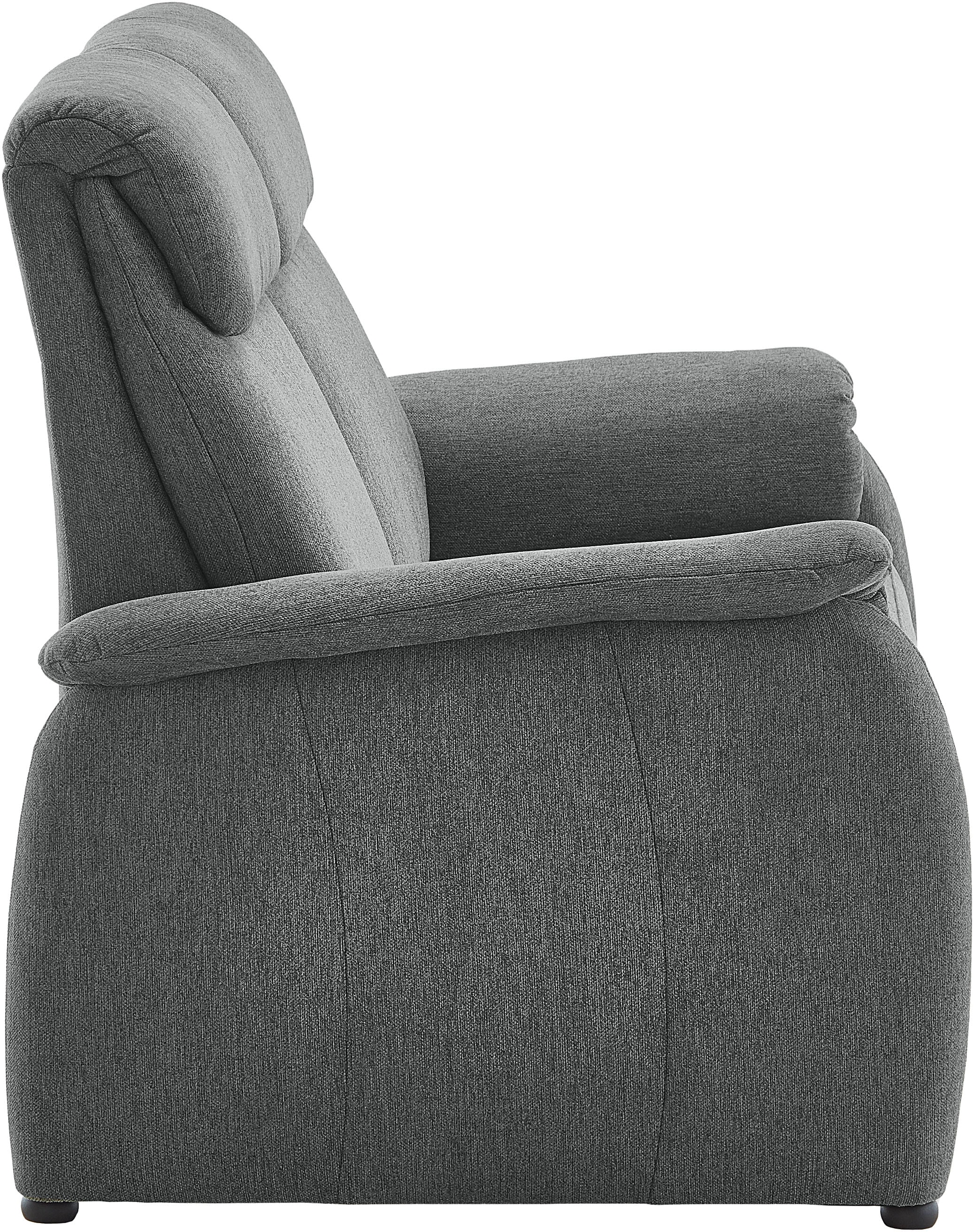 Home affaire Polstergarnitur »Turin, 2,5- & 3-Sitzer mit elektrischer Relaxfunktion« Set, 4 tlg. tlg. inkl. Tisch, USB & Steckdose, Federkern & pflegeleichtem Bezug