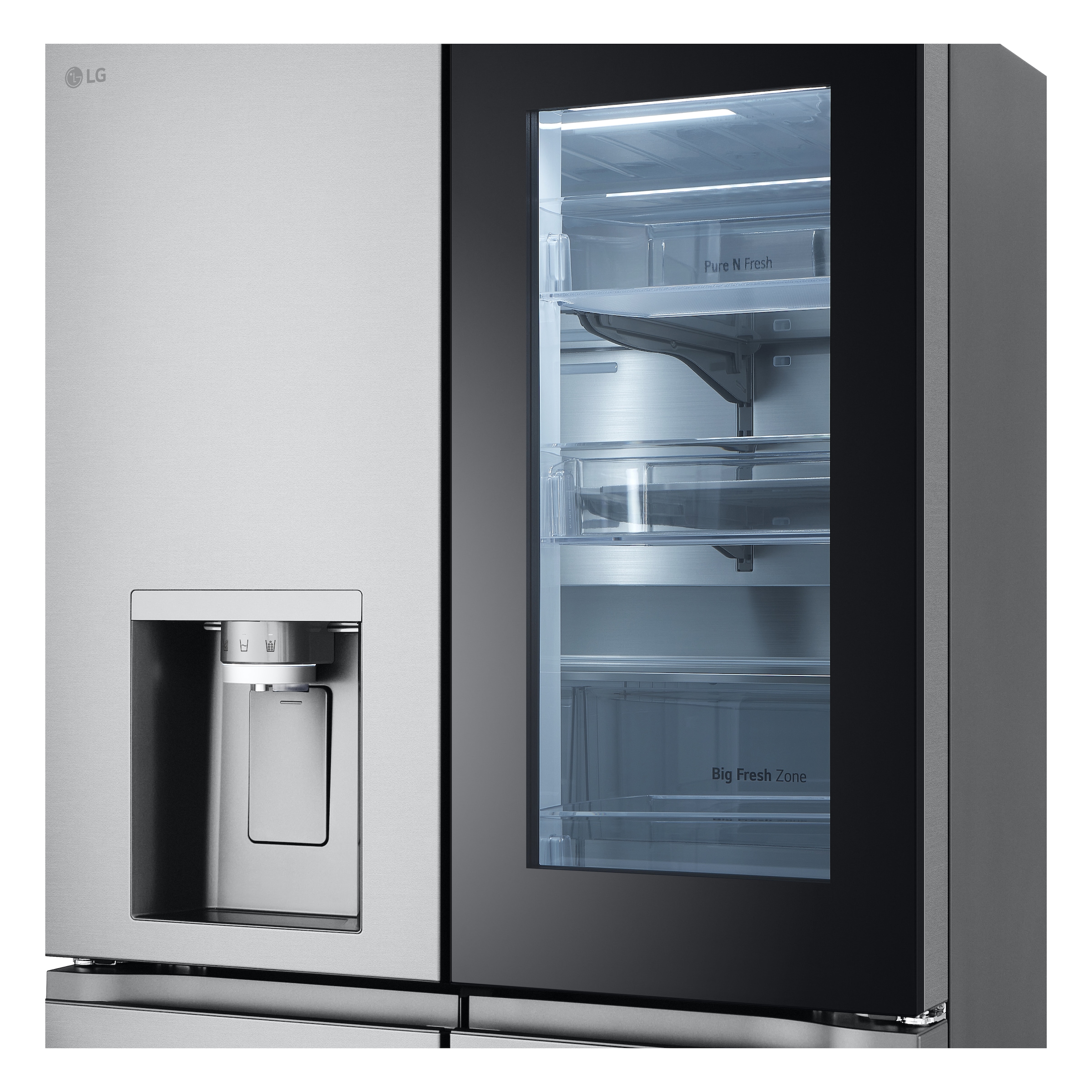 LG Multi Door InstaView® Multi-Door GMG961MBKE