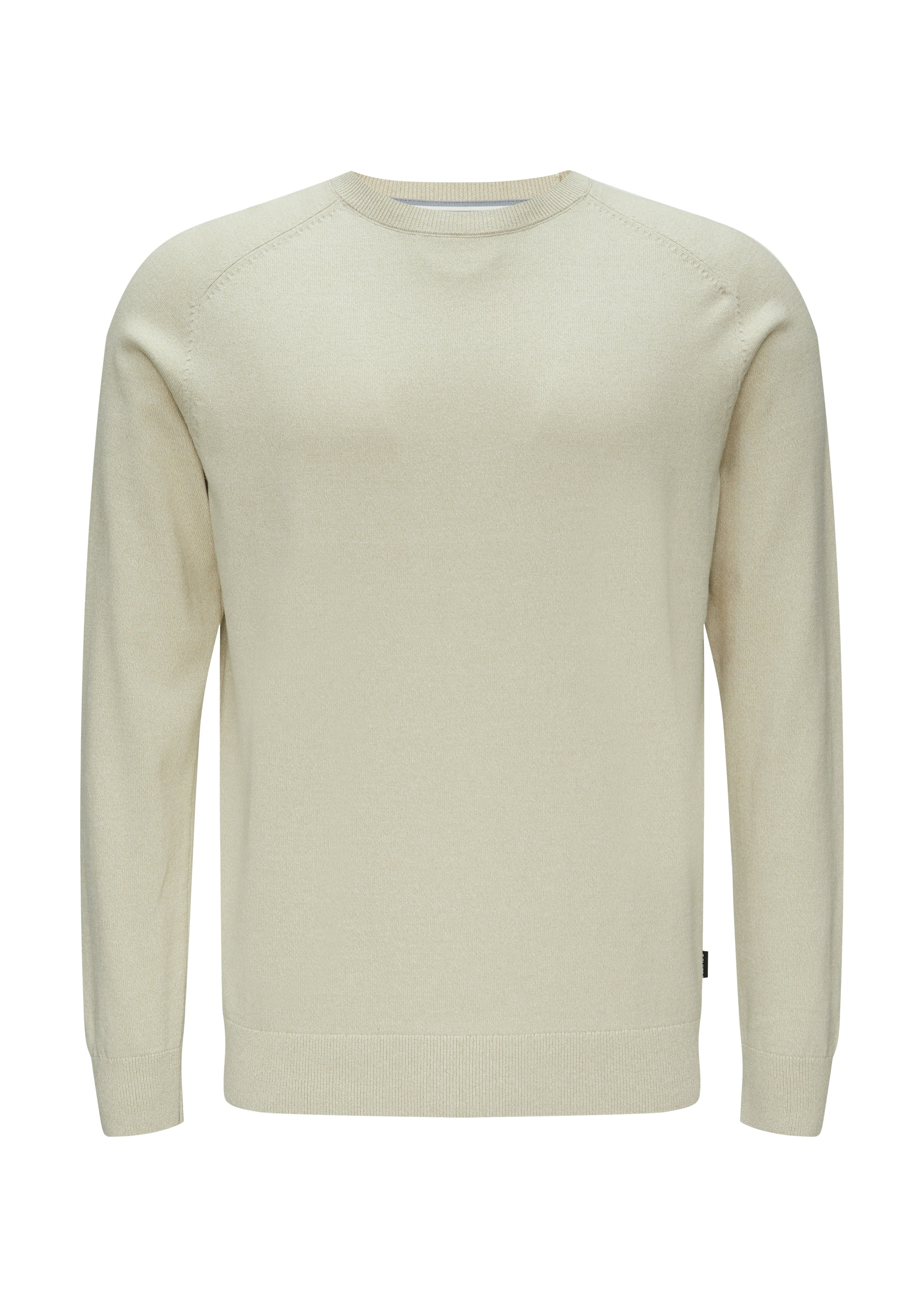 s.Oliver Strickpullover, mit Rundhals und in melierter Optik