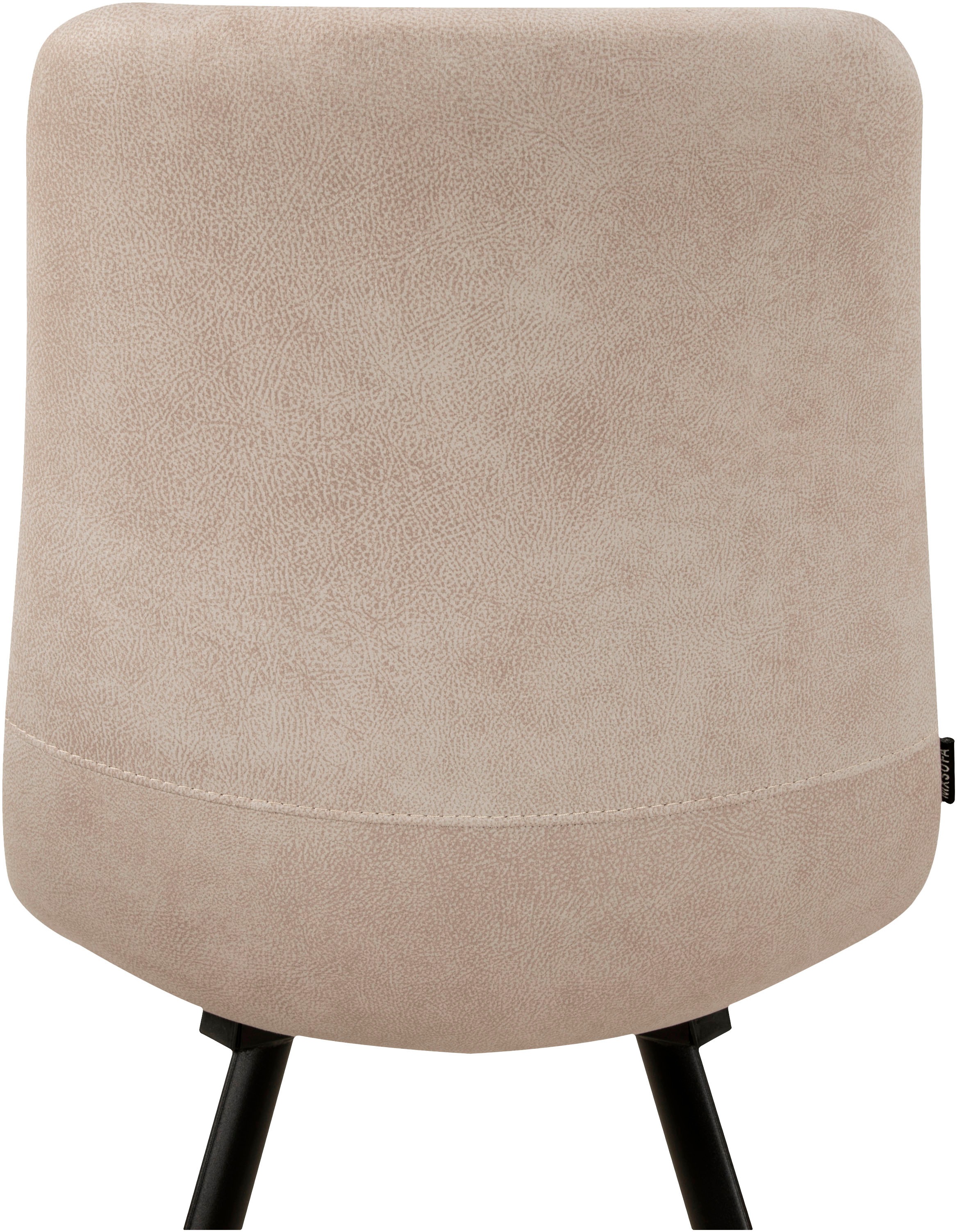 OMG Design Esszimmerstuhl »Pluto«, (Set), 2 St., Stoff, pflegeleichte Microfaser, Lederoptik