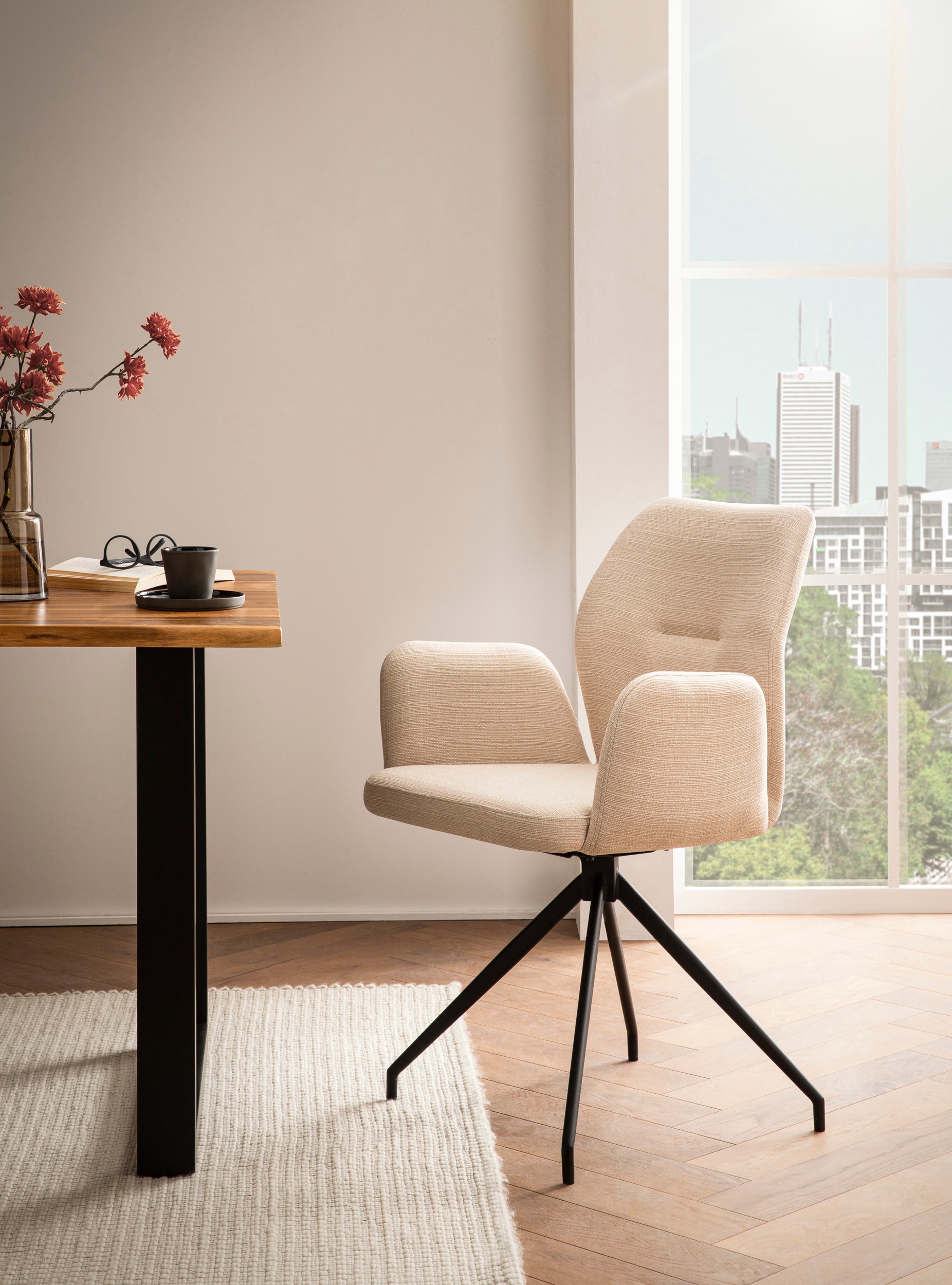 SalesFever Esszimmerstuhl »Taormina Armlehnstuhl« () 1 Stk.Esszimmersessel günstig online kaufen