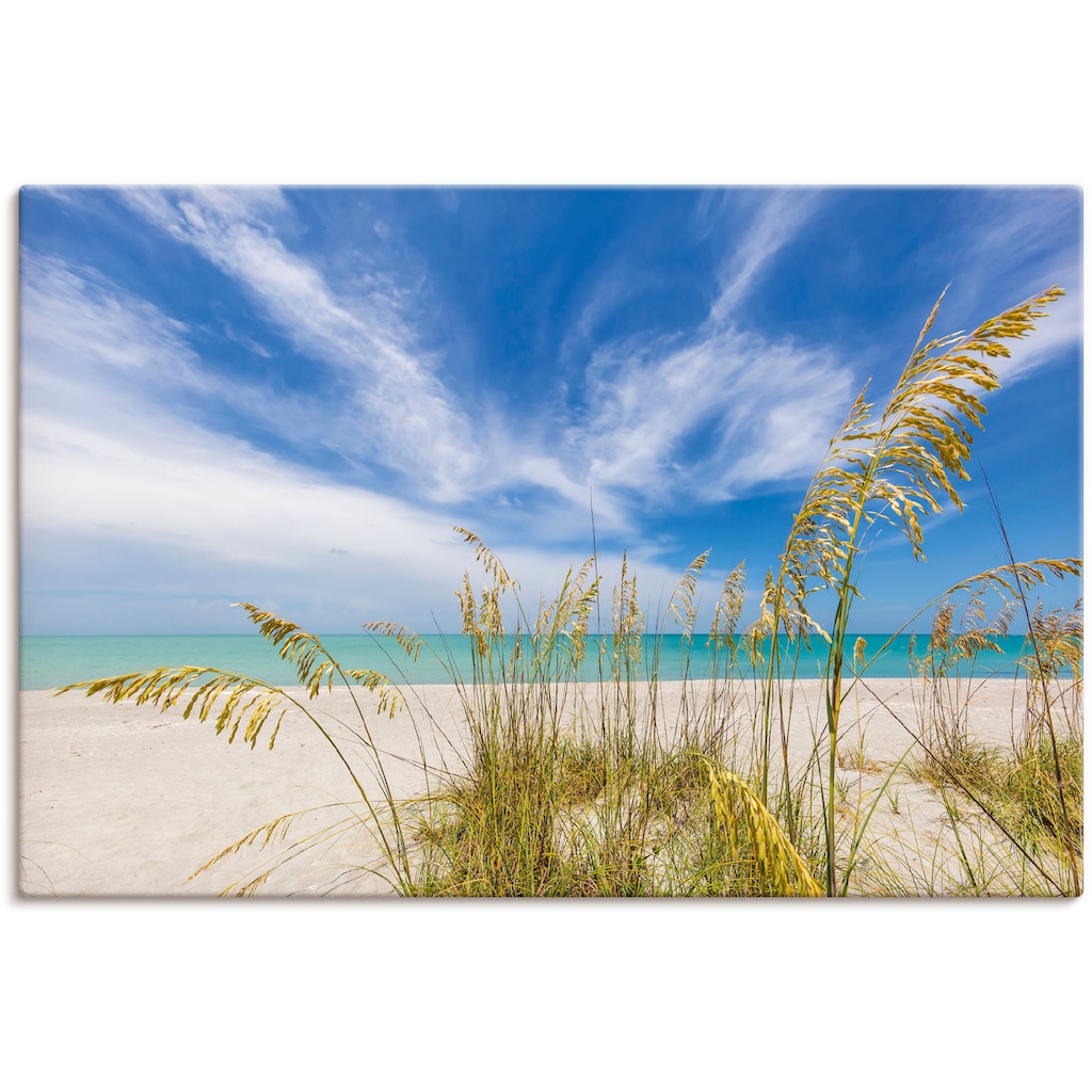 Artland Wandbild »Himmlische Stille am Strand«, Strandbilder, (1 St.)