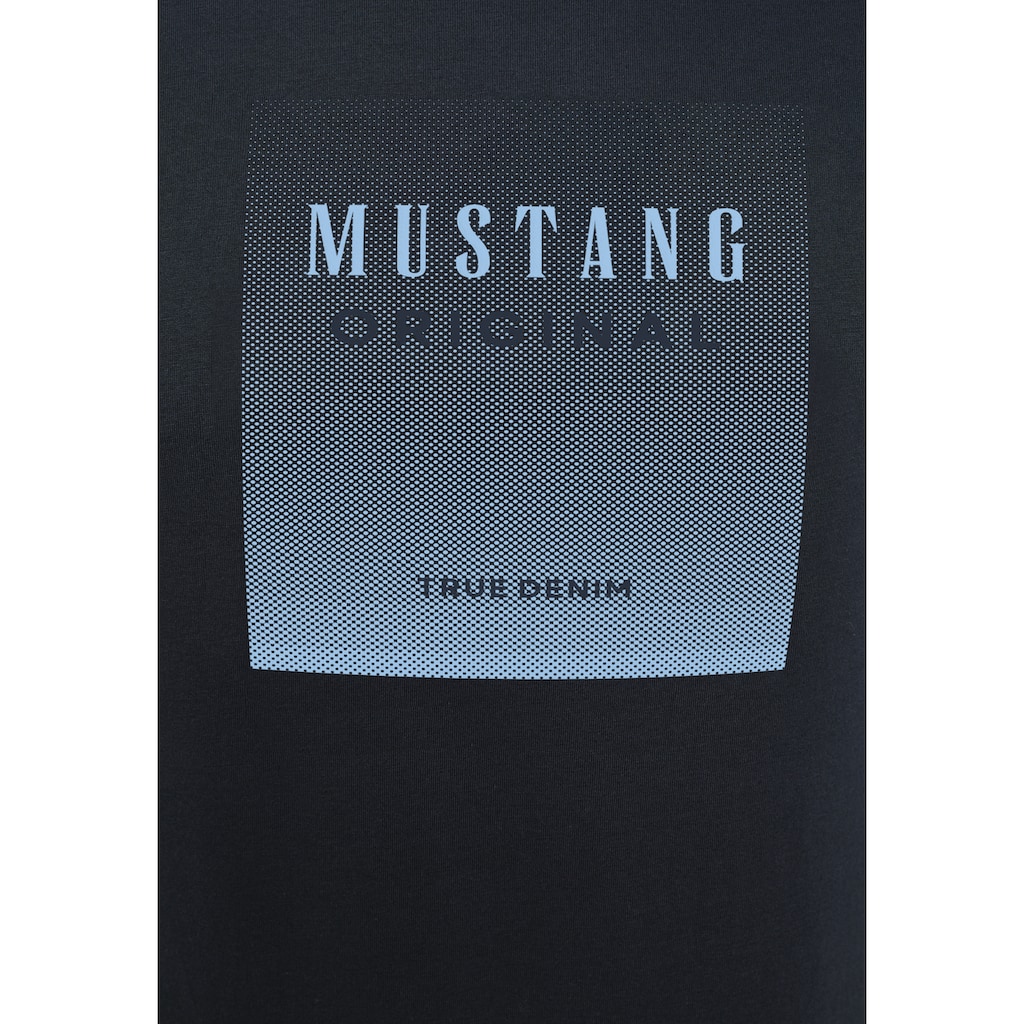 MUSTANG Langarmshirt »Style Adrian C Print«