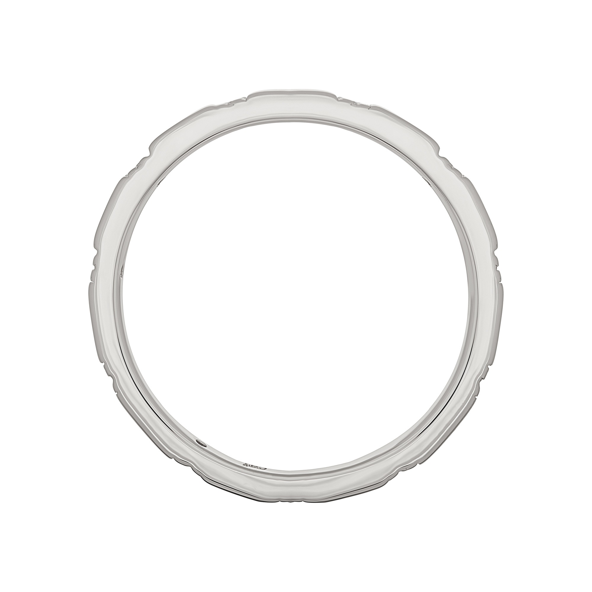 CAÏ Fingerring »925 Silber rhodiniert mit Zirkonia Stacking«