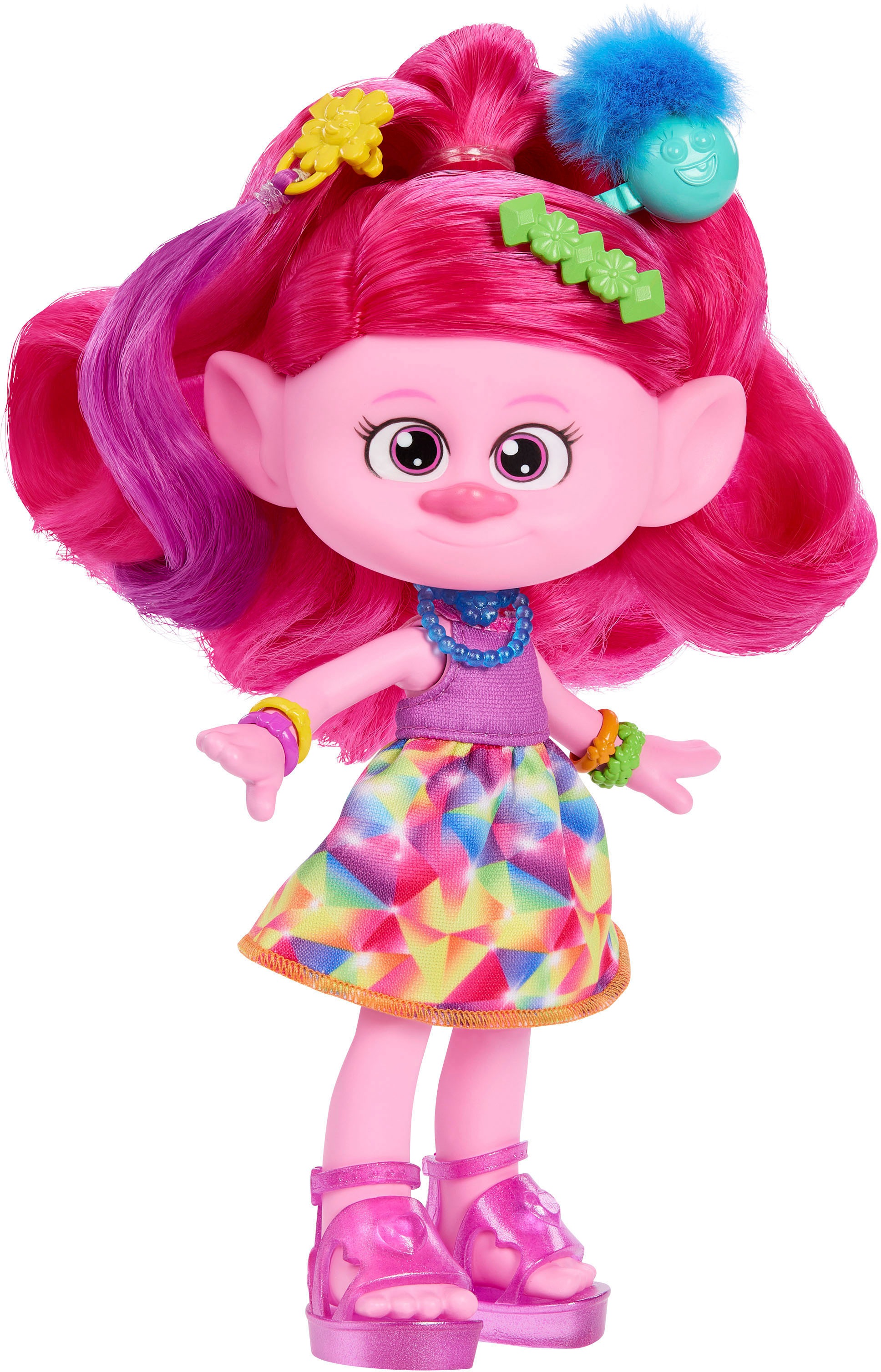 Mattel® Anziehpuppe »Trolls, Haartastische Königin Poppy«